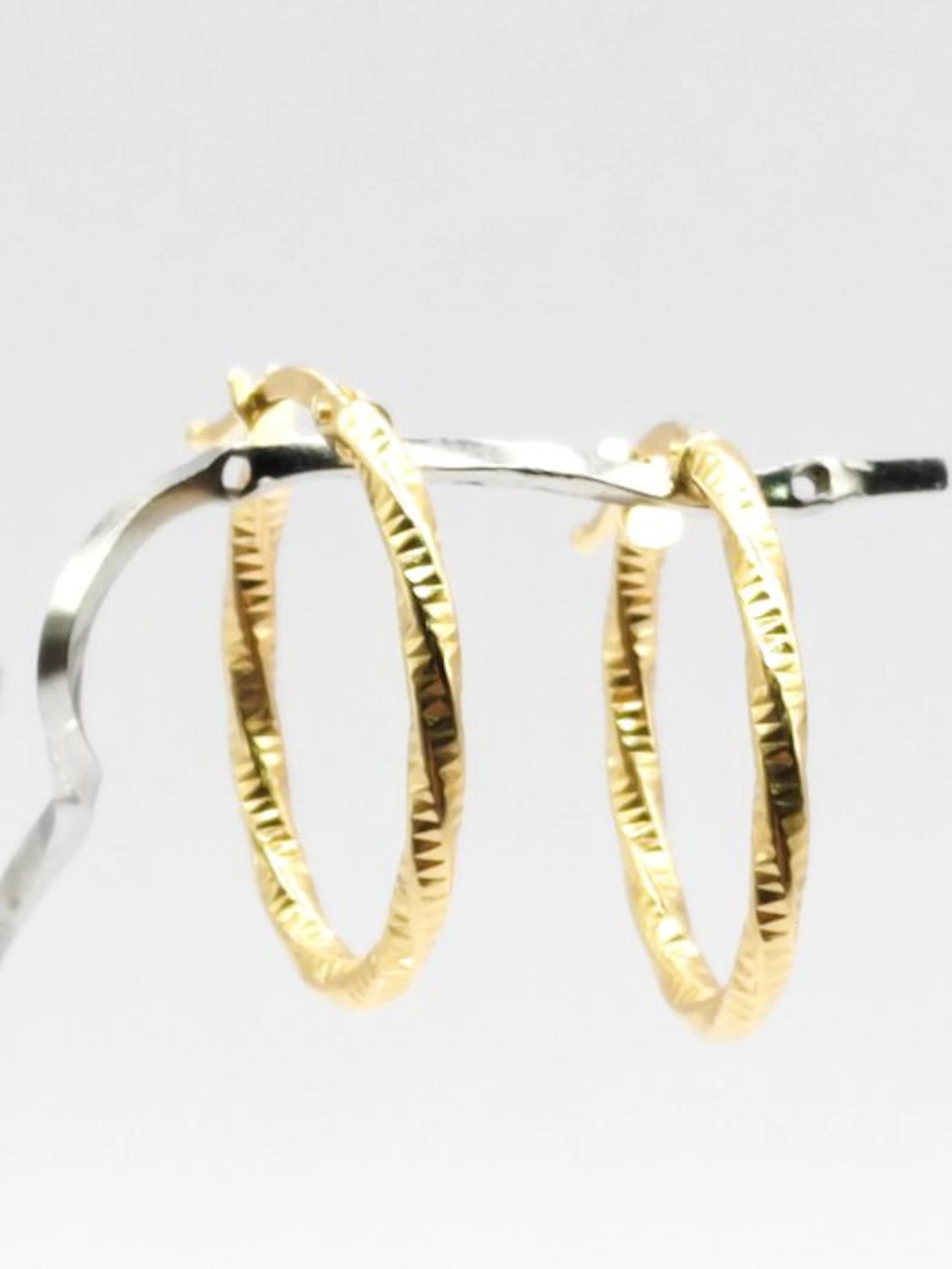 No reserve price - Earrings - 18 kt. Yellow gold