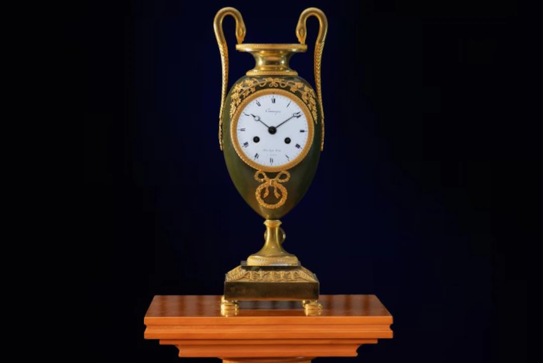 French Clock-Vase - Comminges Palais Royal N° 62A Paris...