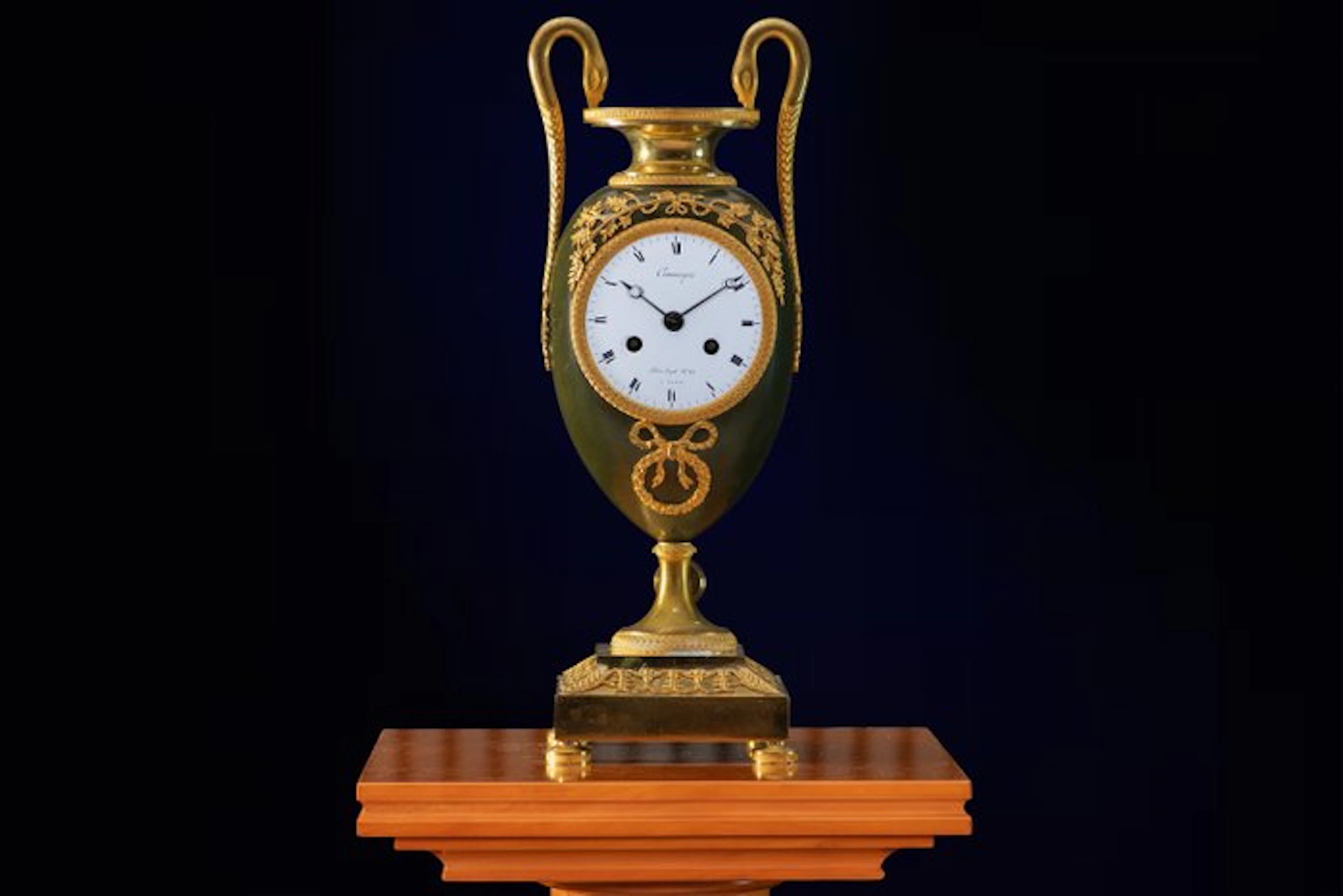 French Clock-Vase - Comminges Palais Royal N° 62A Paris...