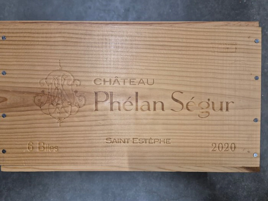 2020 Chateau Phelan Segur - Saint-Estèphe - 6 Bottle (0.75L)