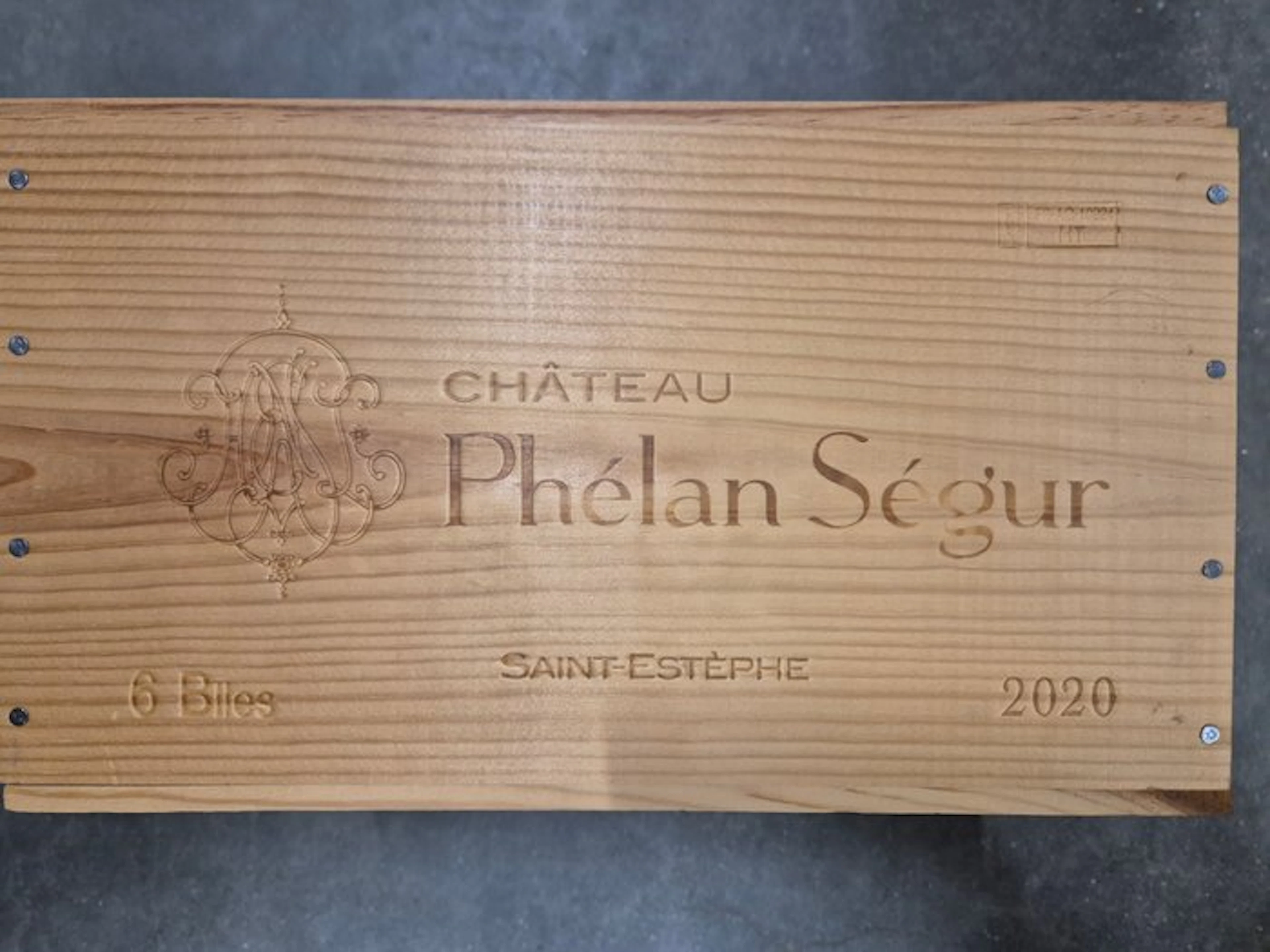 2020 Chateau Phelan Segur - Saint-Estèphe - 6 Bottle (0.75L)