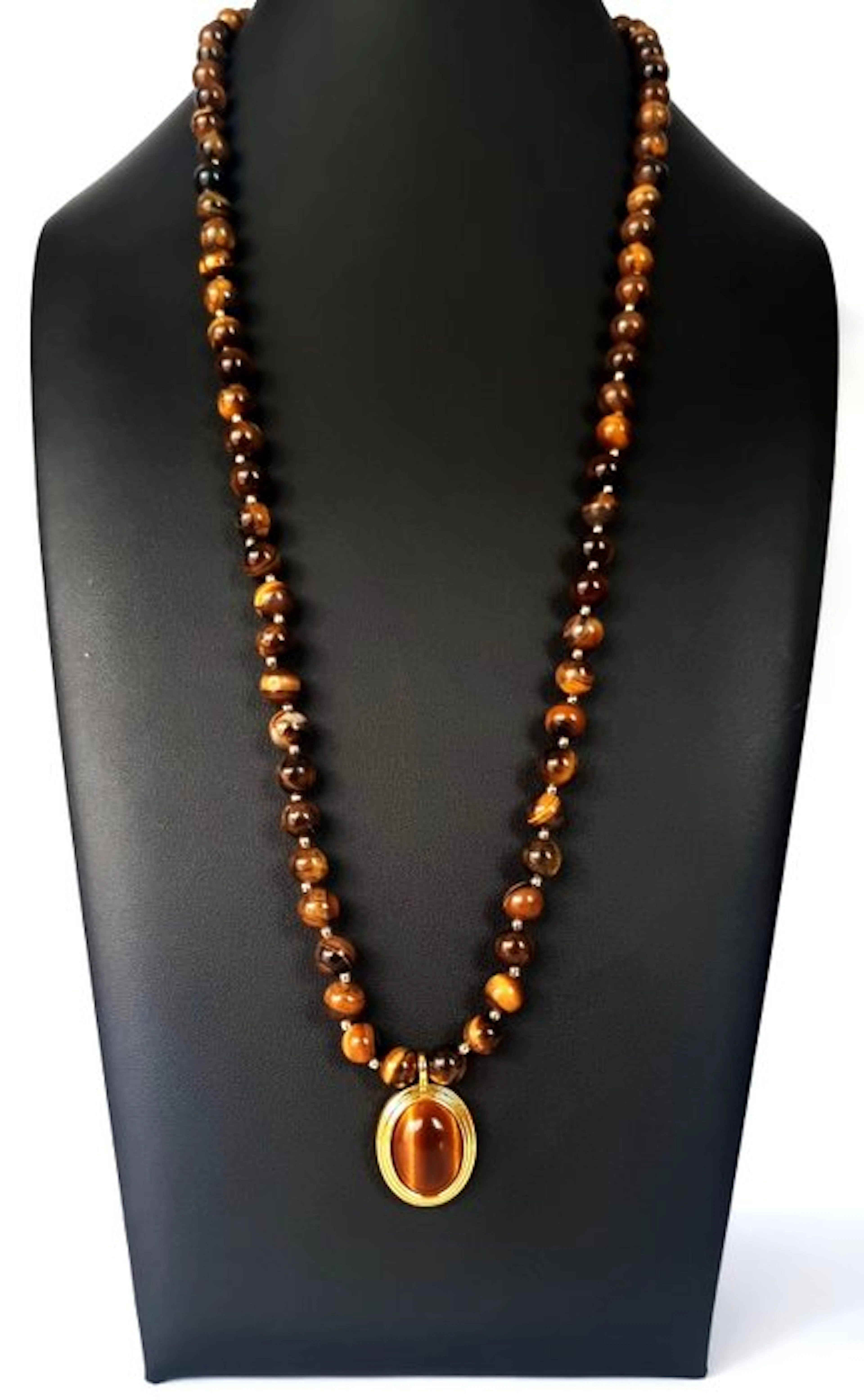 Tiger's Eye – Protective Necklace – Eye of Light –...