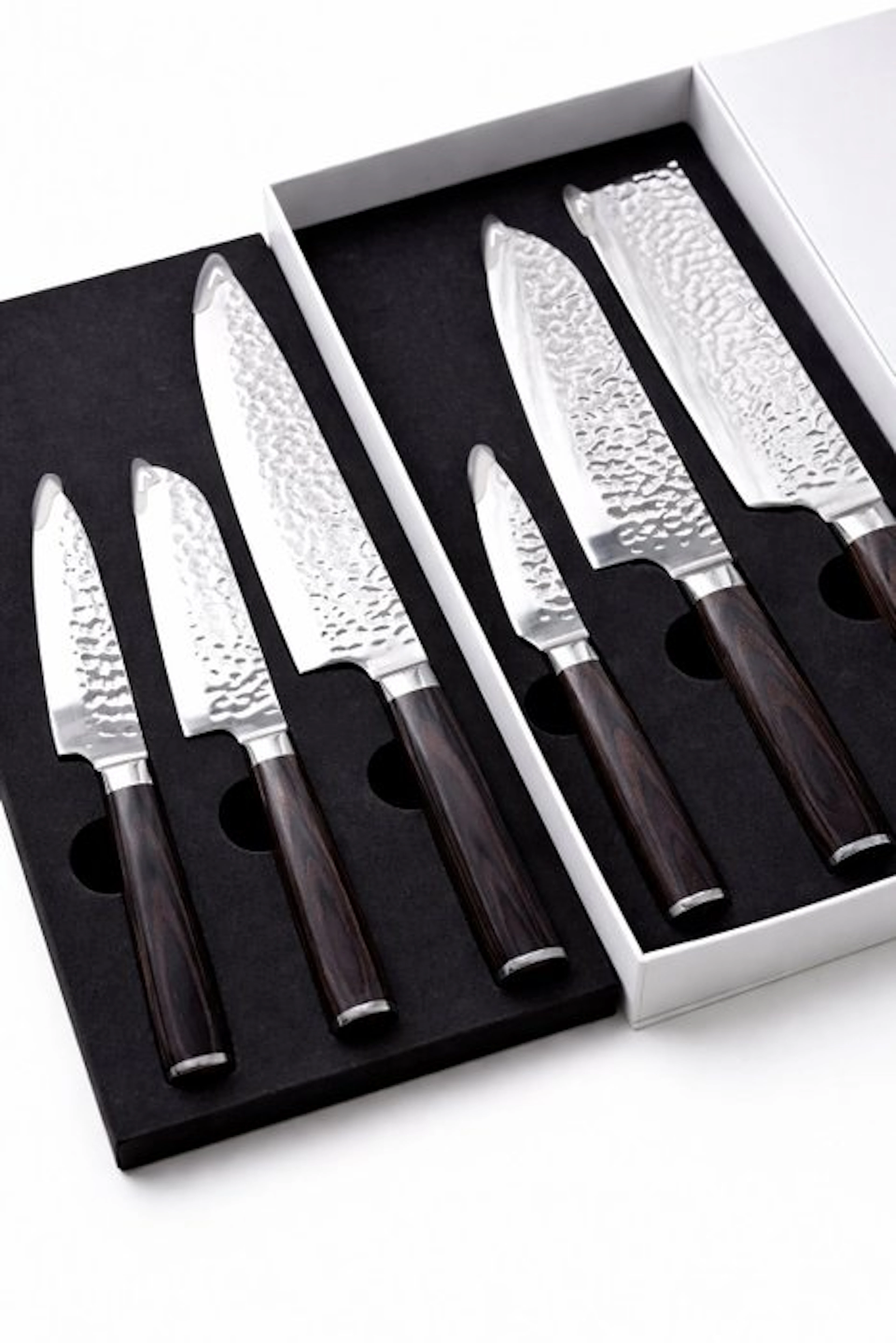 Japanese Knives - 6 Piece professional knives set...