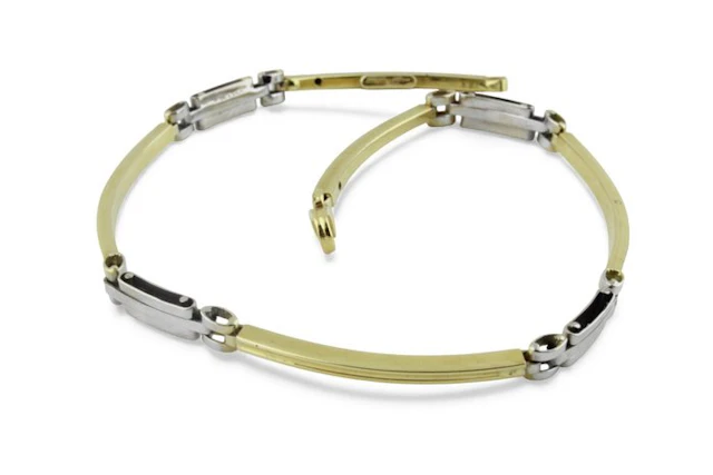 Bracelet - 18 kt. Yellow gold, White gold
