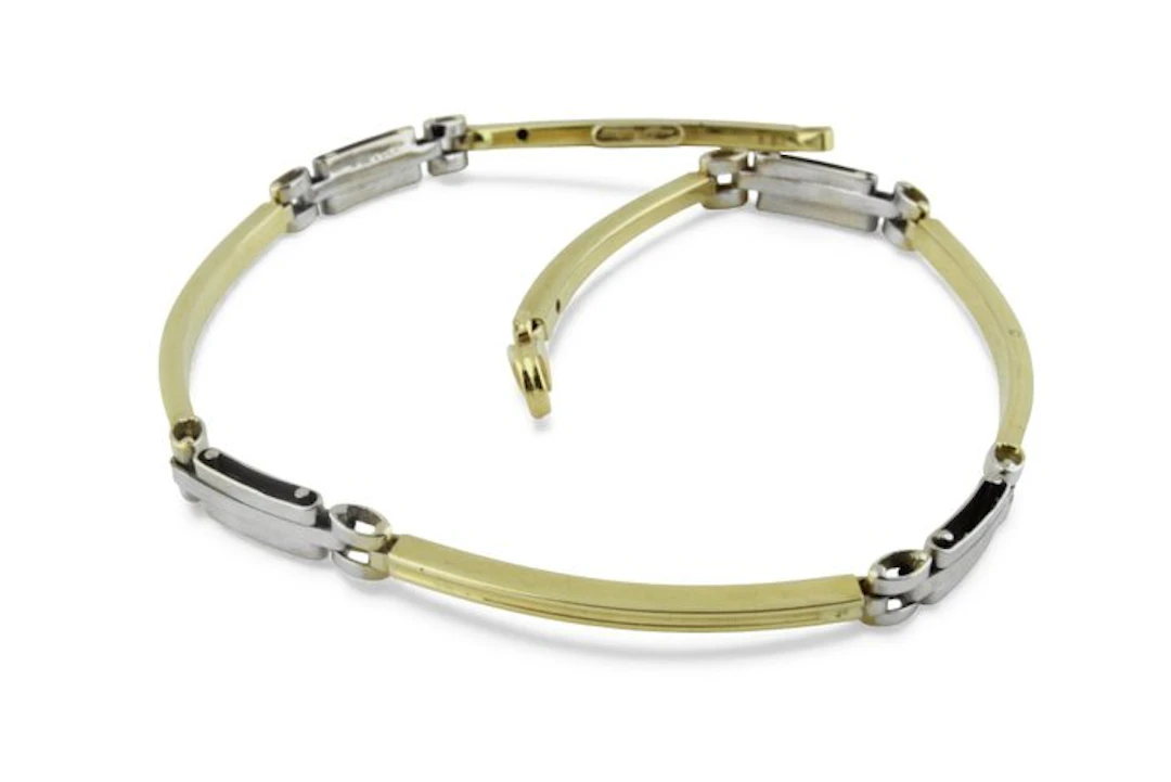 Bracelet - 18 kt. Yellow gold, White gold