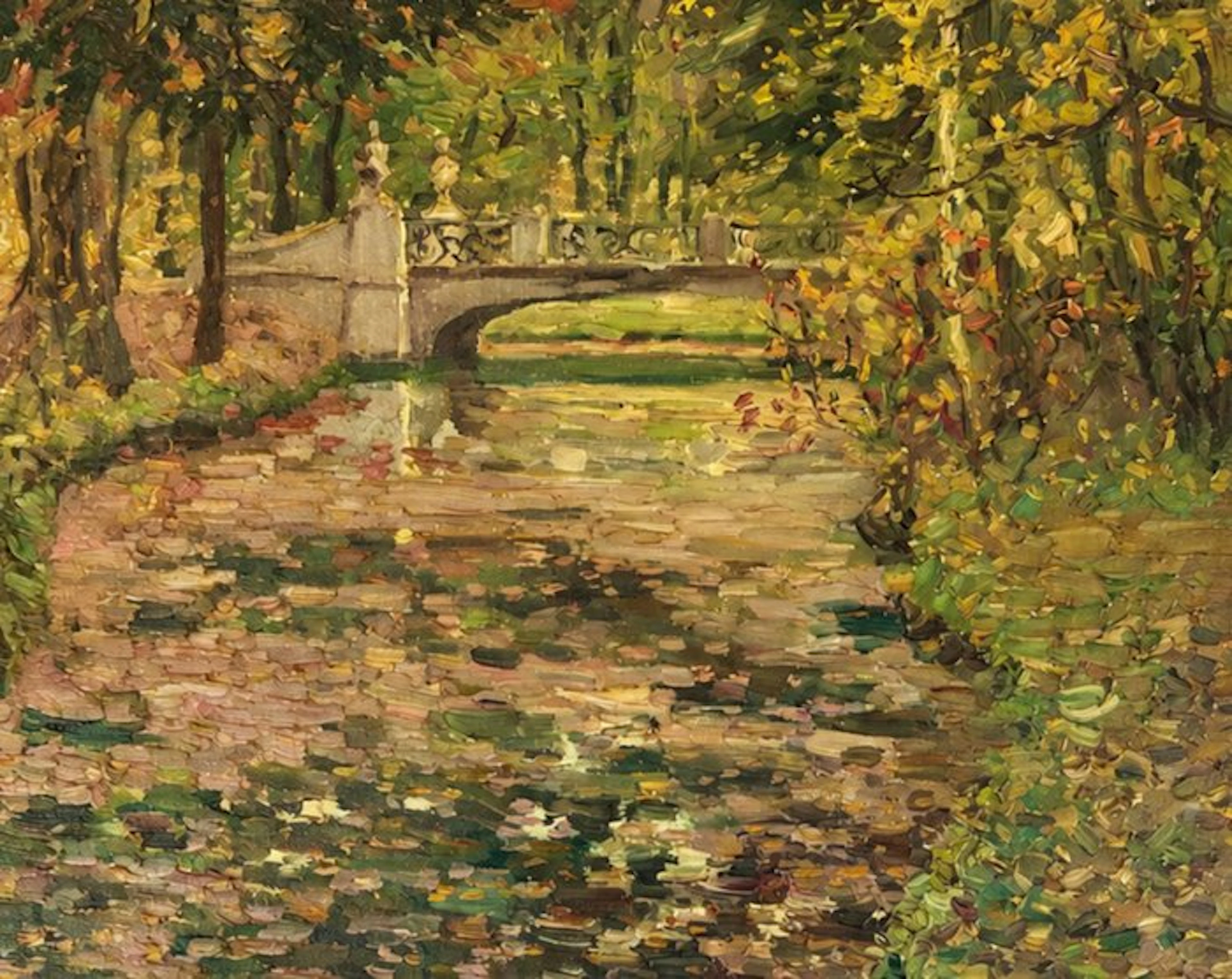 Fritz Osswald (1878-1966) - Parklandschaft