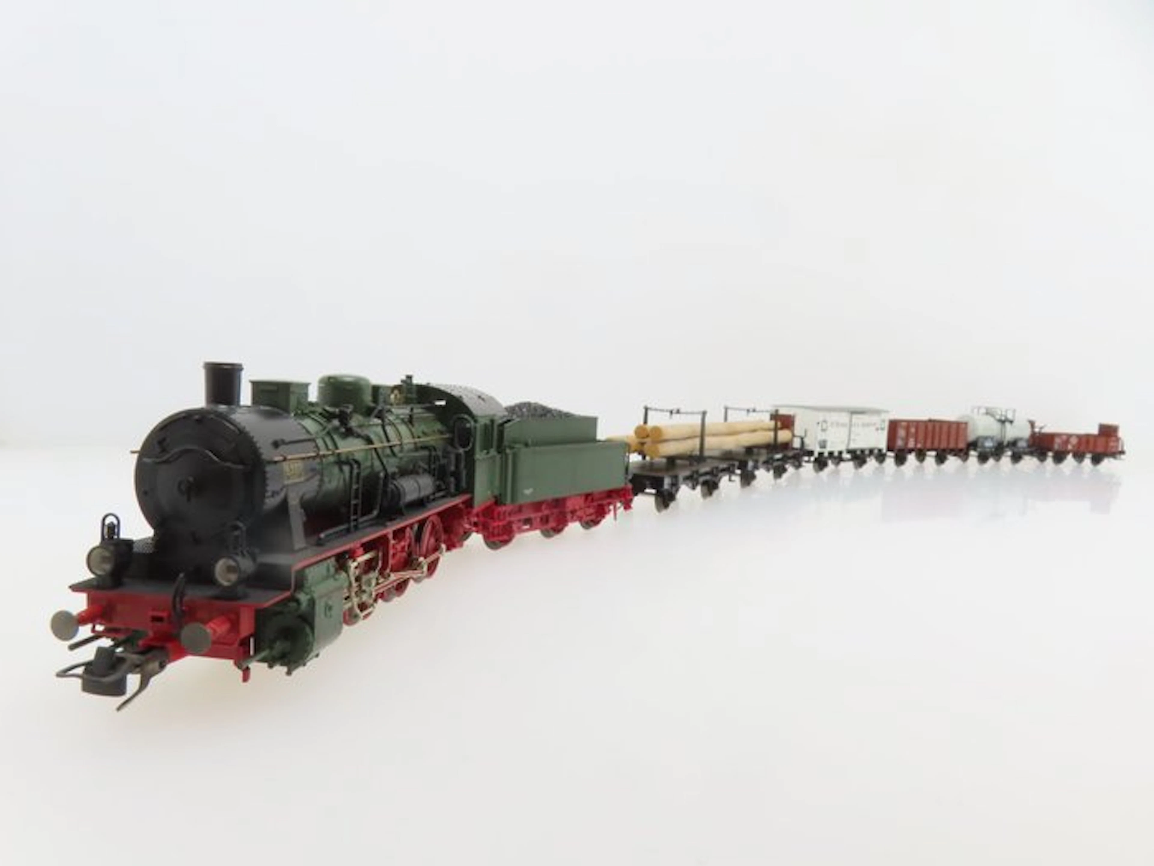 Fleischmann H0 - 1891 - Train set (1) - Six-car Prussian...