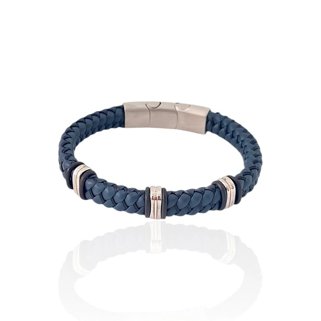 18 kt. - Base bracelet in surgical steel