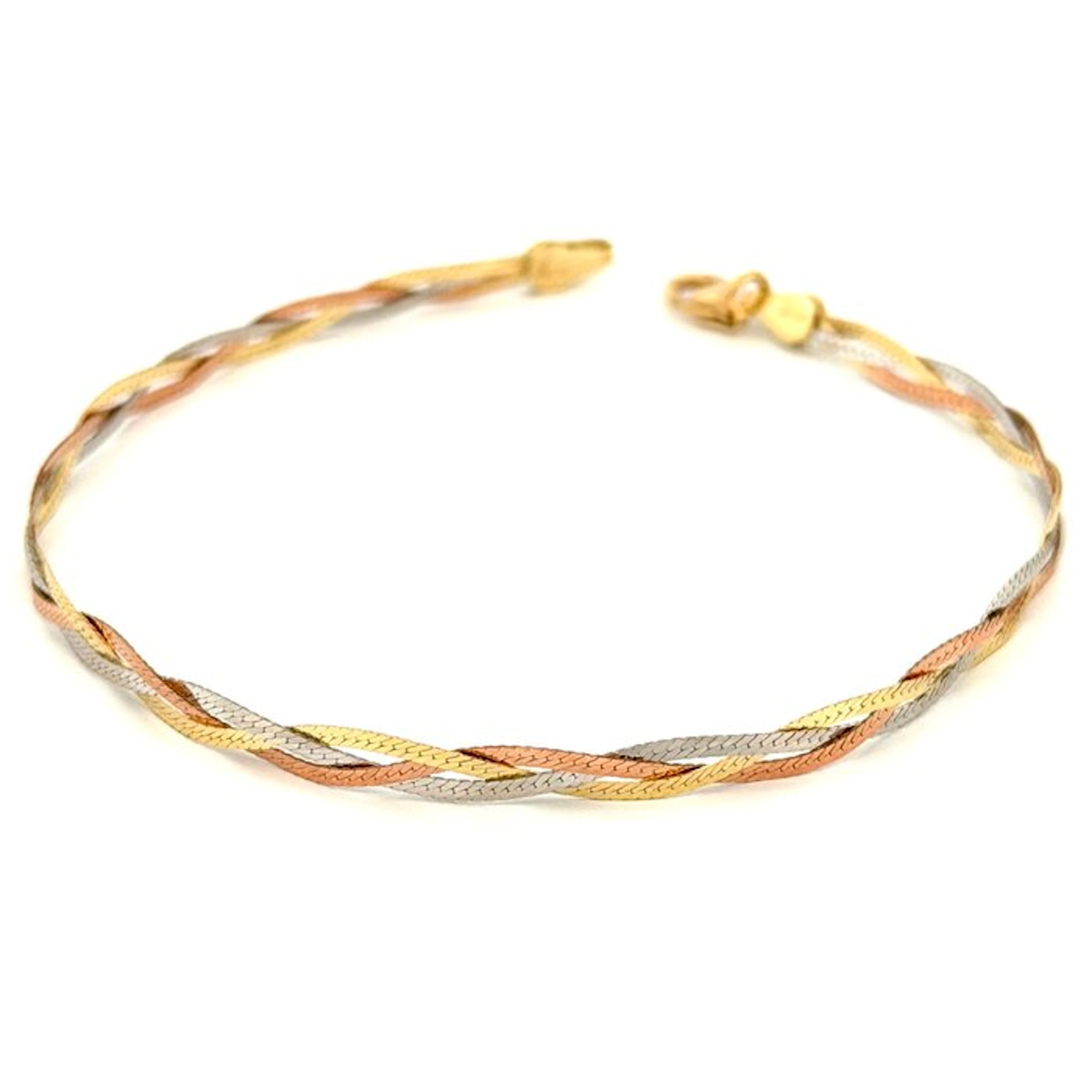 Bracelet - 18 kt. White gold, Yellow gold, Rose gold - Made in Italy