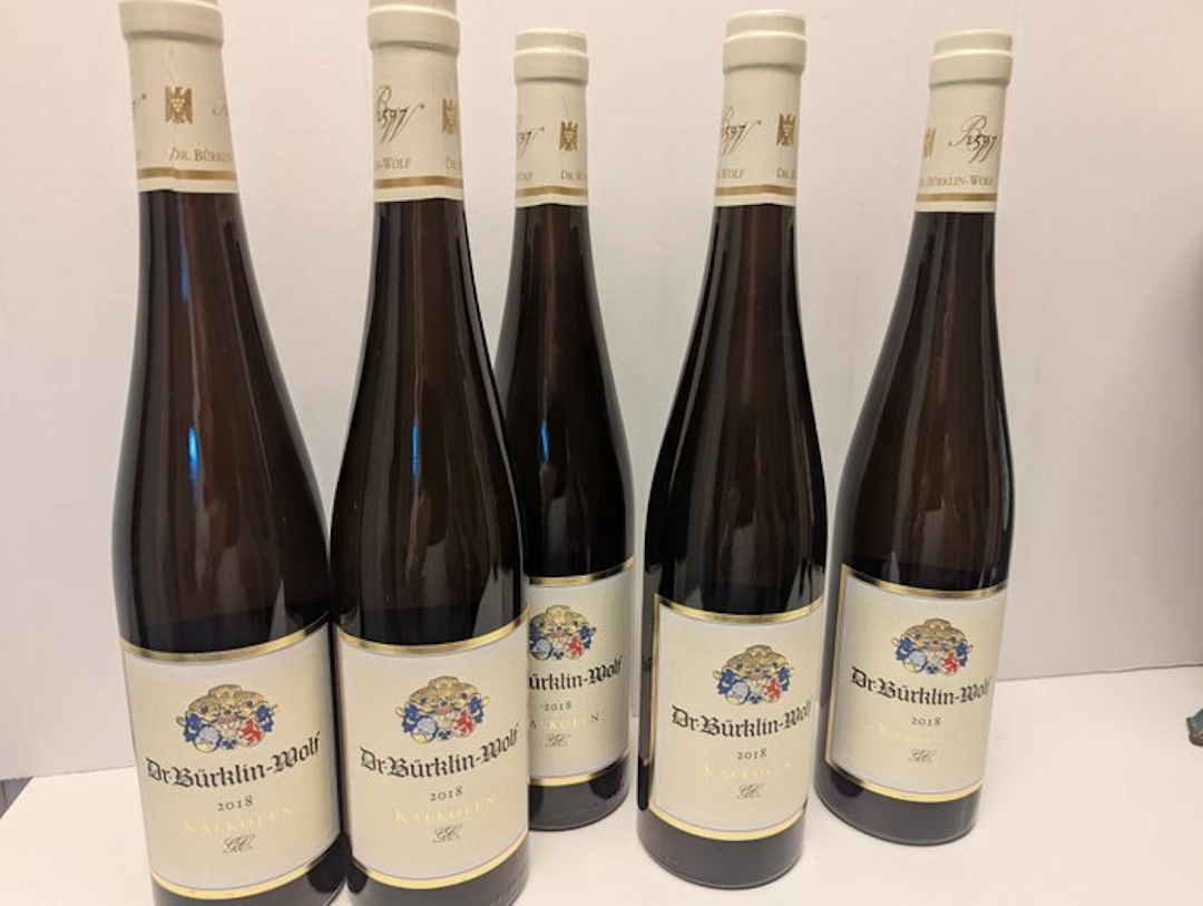 2018 Dr. Bürklin-Wolf Kalkofen - Pfalz Grosses Gewächs - 5 Bottles (0.75L)