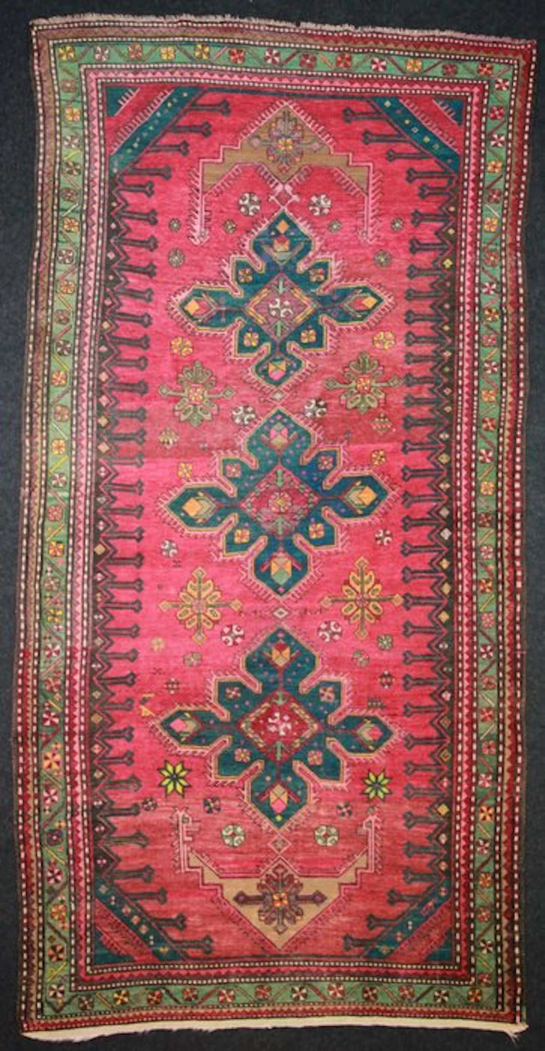Old Russian - Rug - 386 cm - 180 cm - Corridor
