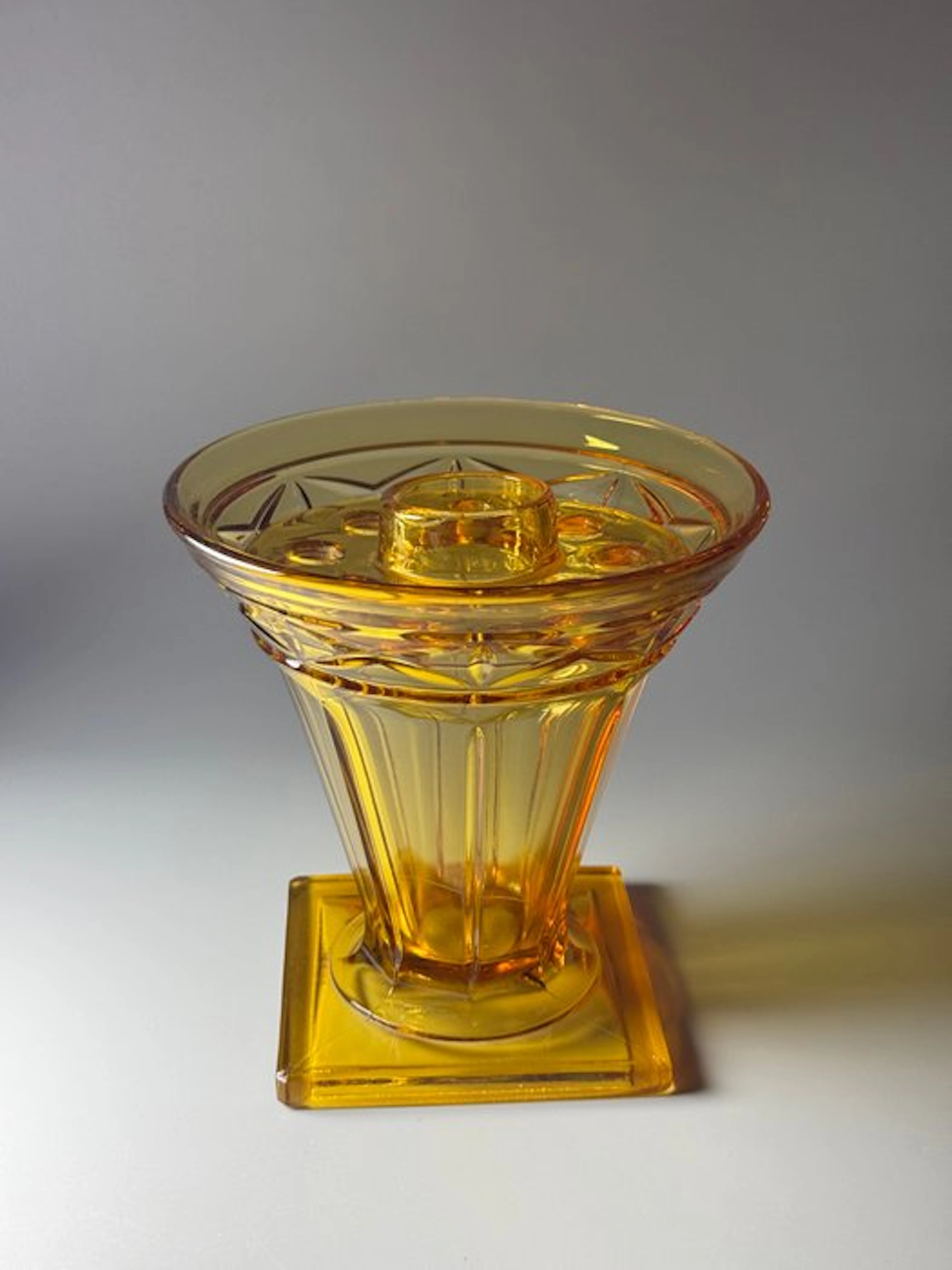 Ankerglas Bernsdorf - Hans Popella - Vase - ART DECO...