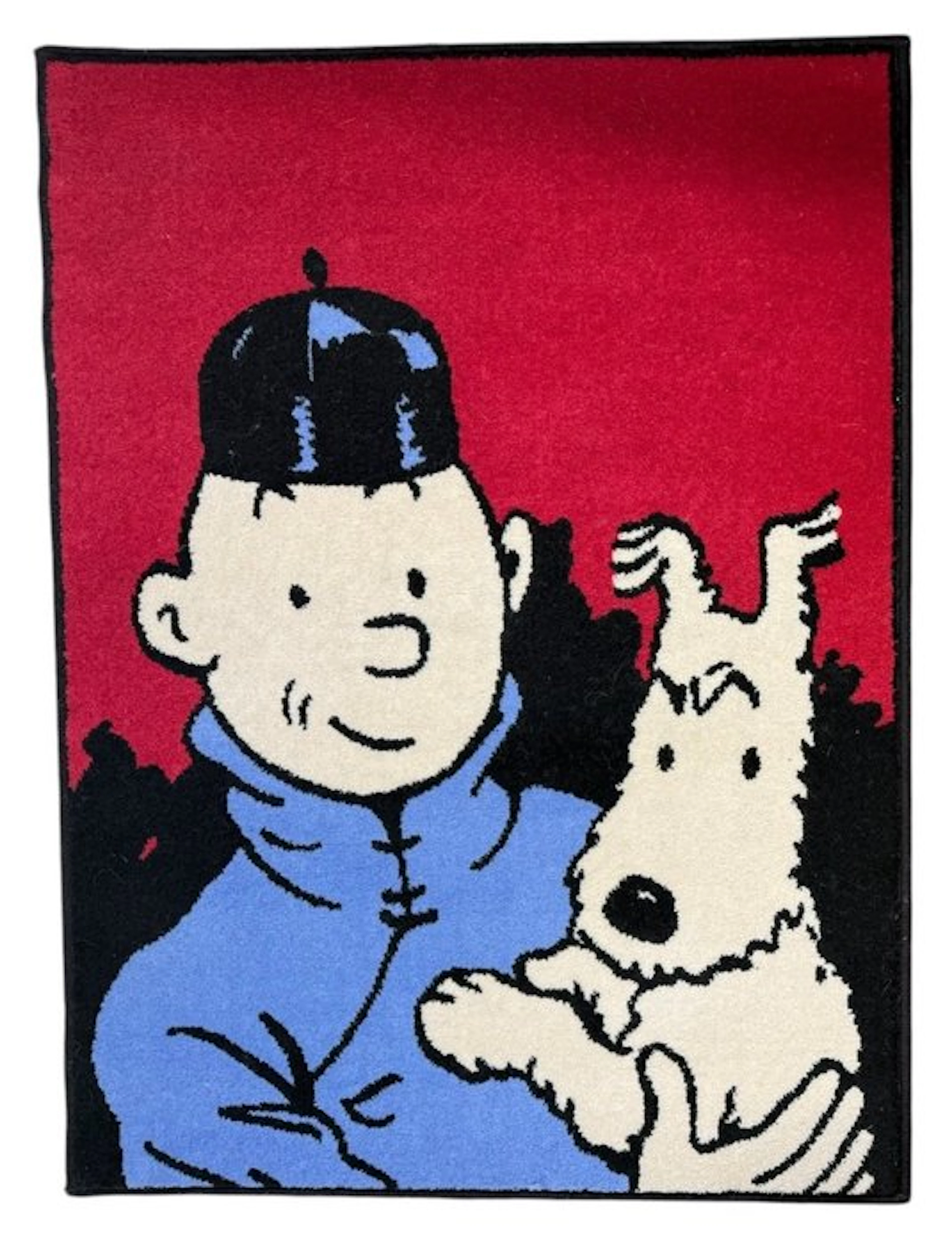 Hergé - 1 Carpet - Tintin - Tapis Lotus bleu Axis - 1990