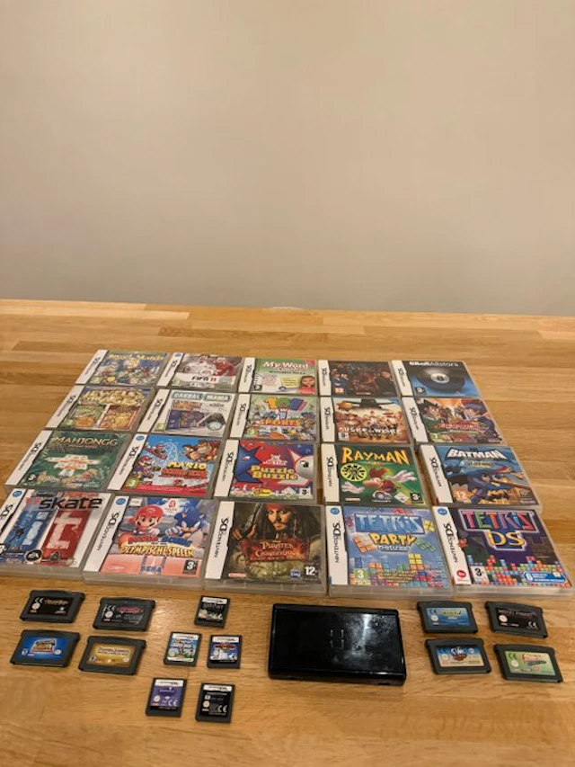 Nintendo - DS lite - Nintendo DS lite bundel met veel...