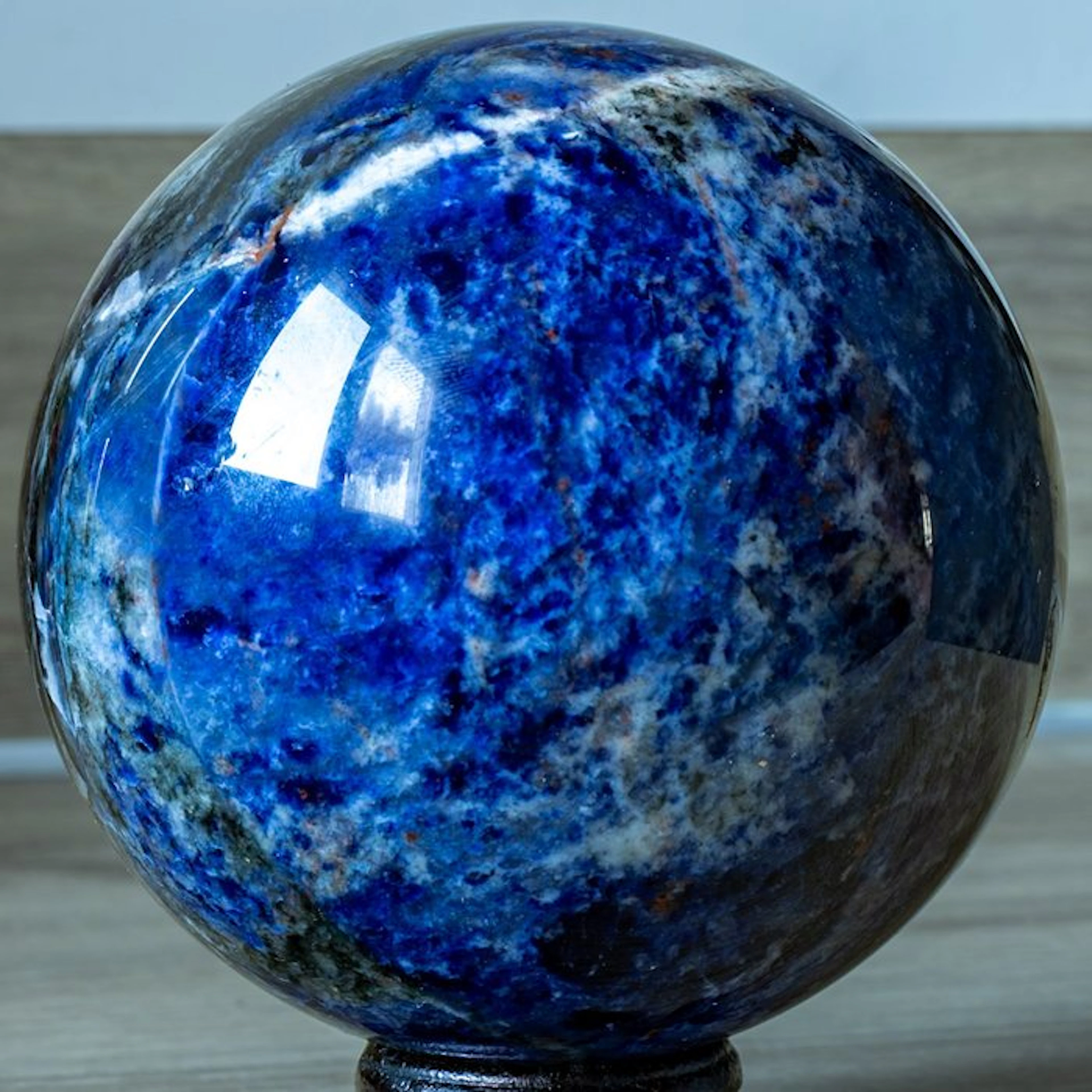 Sodalite Fine Sodalite King Blue Good Quality Sphere...