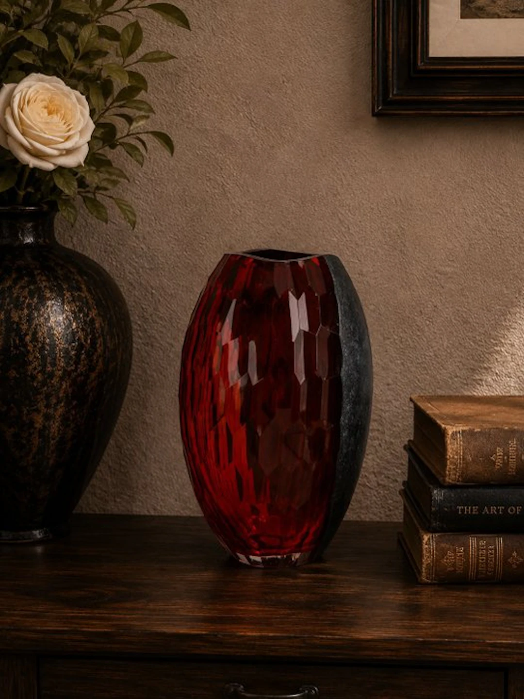 Vase - Crystal - Luxury Cut Vase