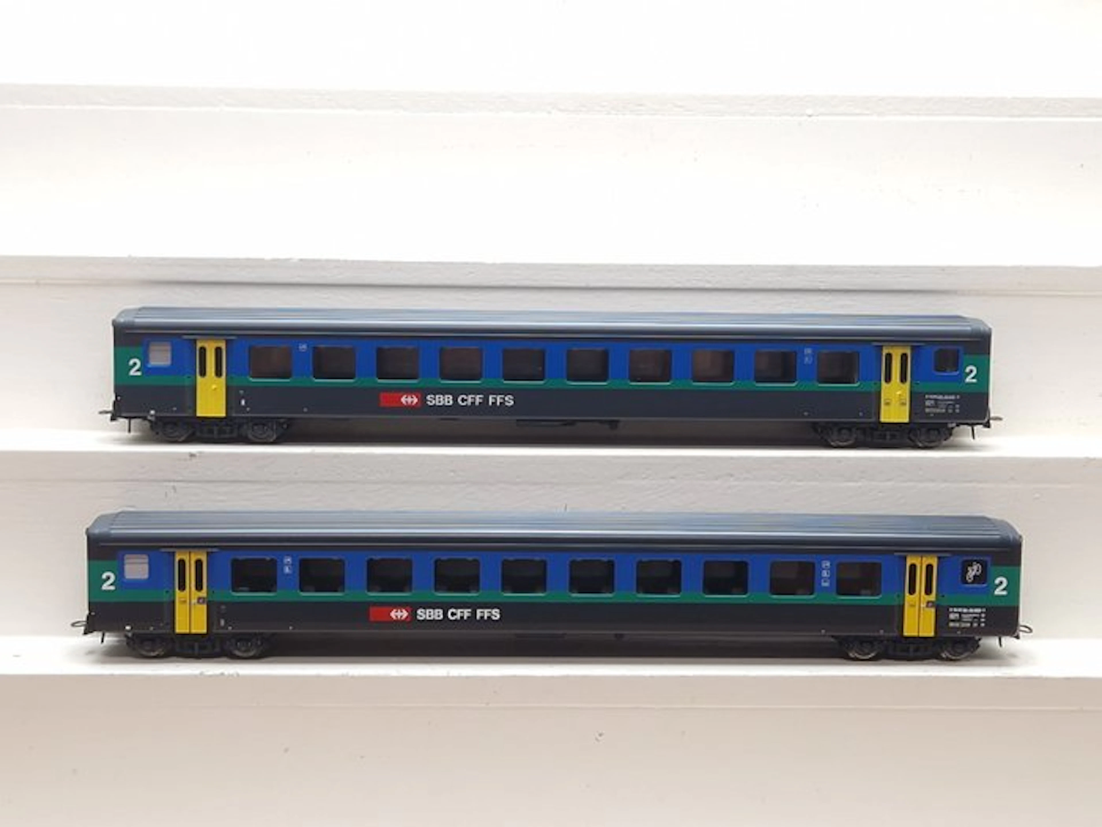 Roco H0 - 44496 - Model train passenger carriage (2) - 2×...