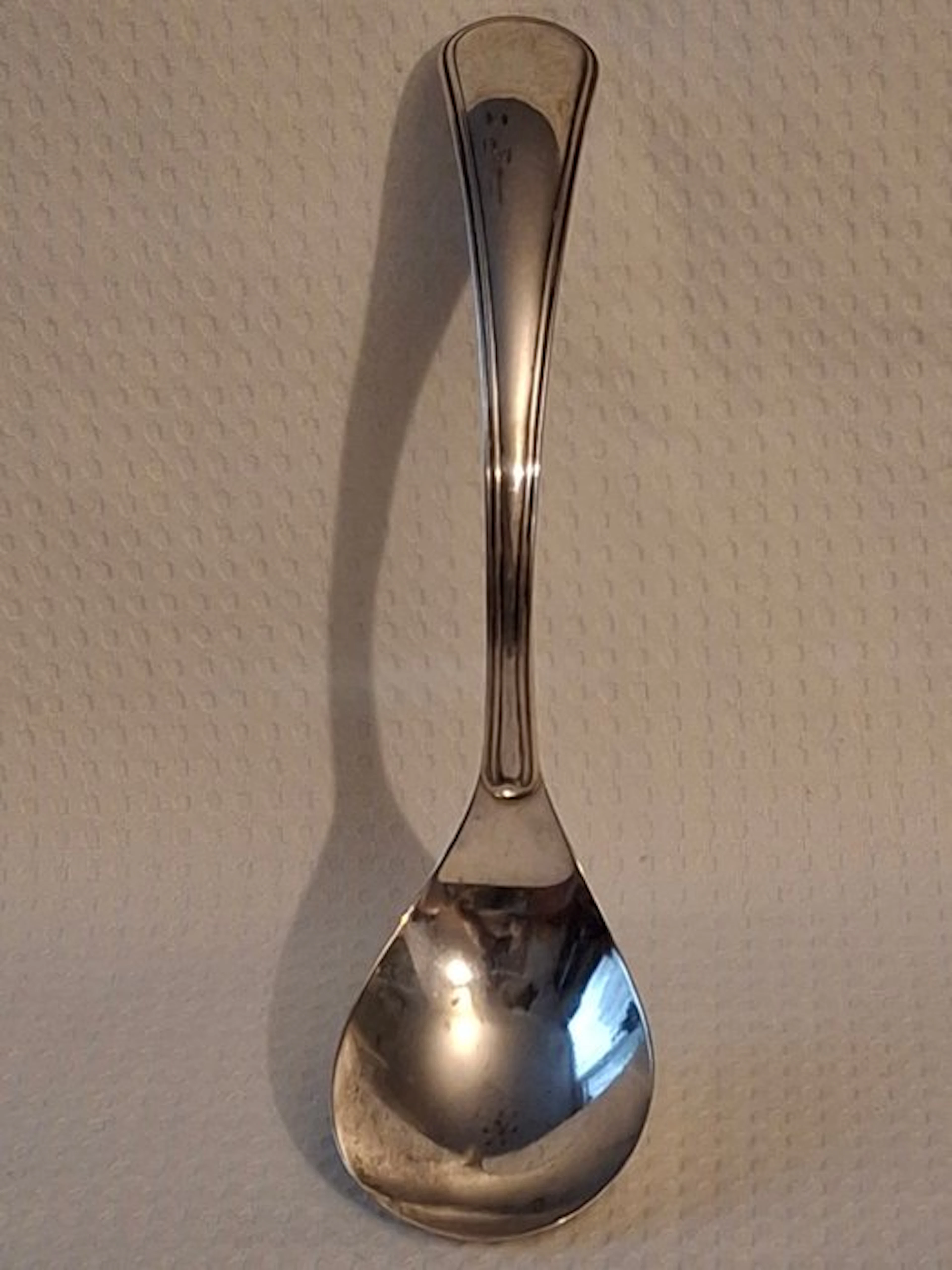 Van Kempen - Spoon - Antique silver egg-sauce spoon