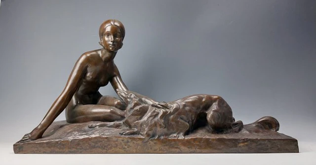Susse Frères bronsgieterij - Georges Coste - Sculpture