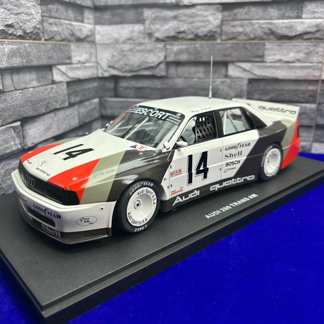 Werk'83 1:18 - Model race car - Werk83 1:18 Audi 200 TransAm #14 H.J
