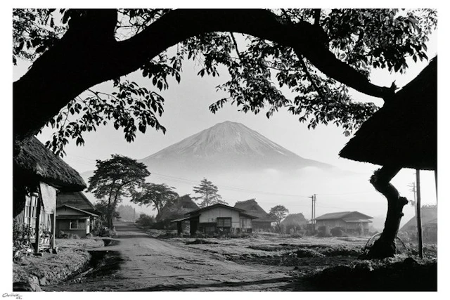 ONIINK — Photo - Fuji Framed By The Village - ( Limited Edition )