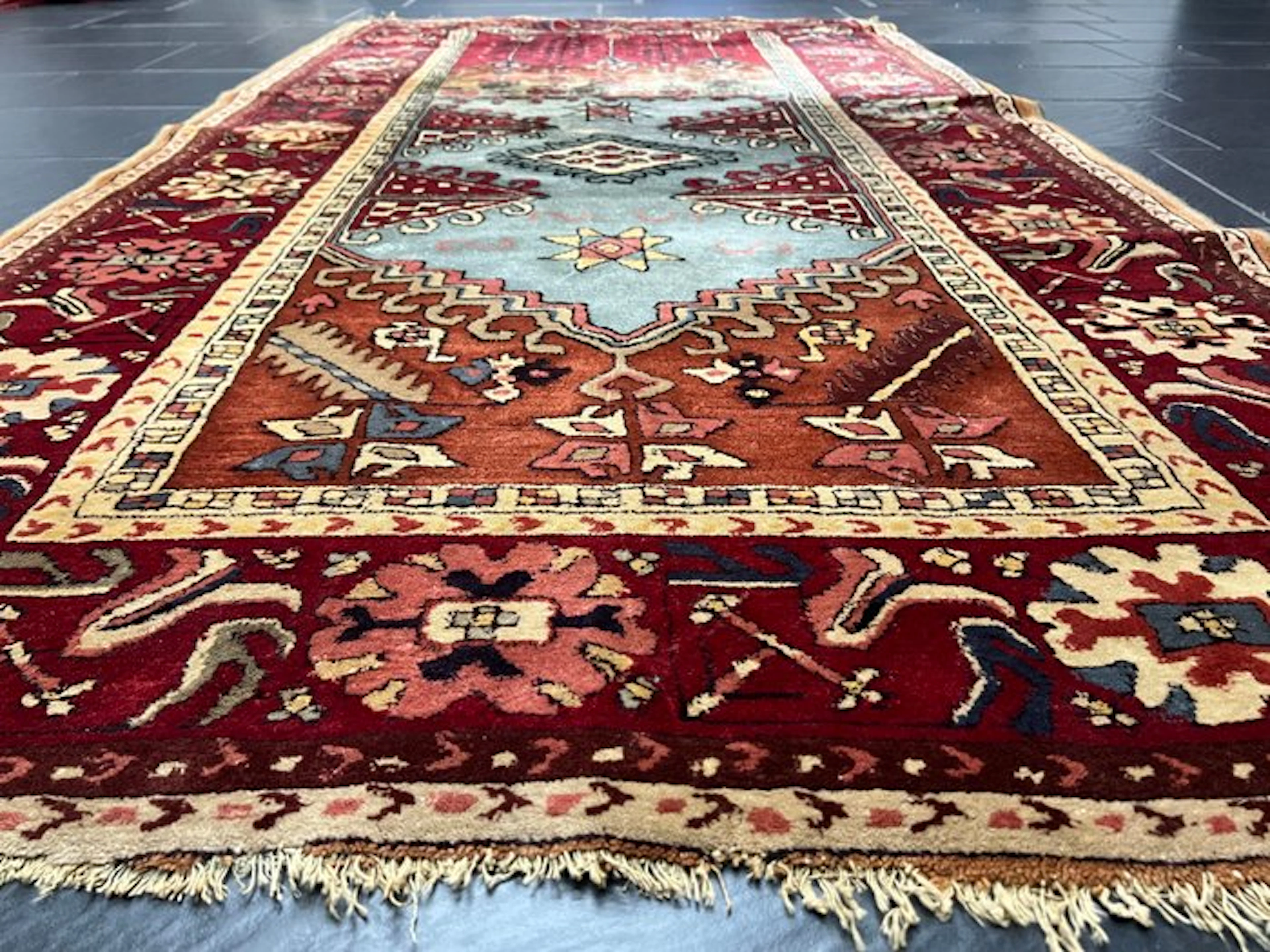 Tetex Kazakh Motif - Carpet - 225 cm - 120 cm