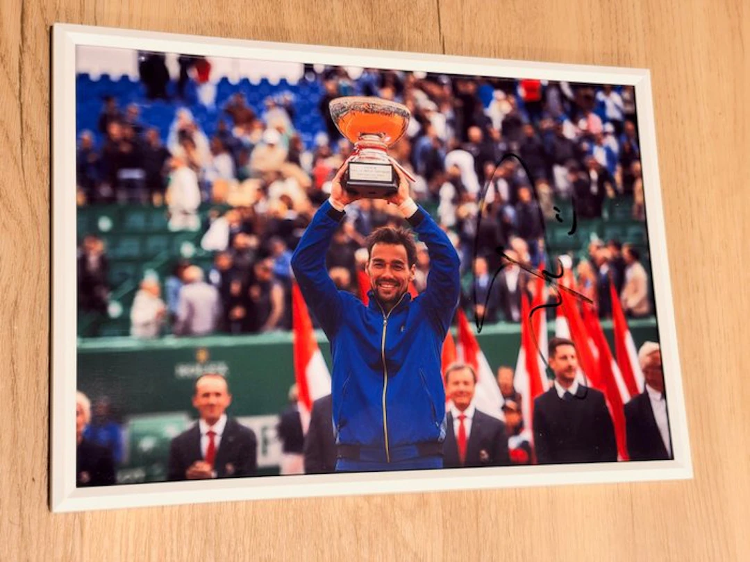 Masters de Montecarlo - Fabio Fognini - Photograph, Framed
