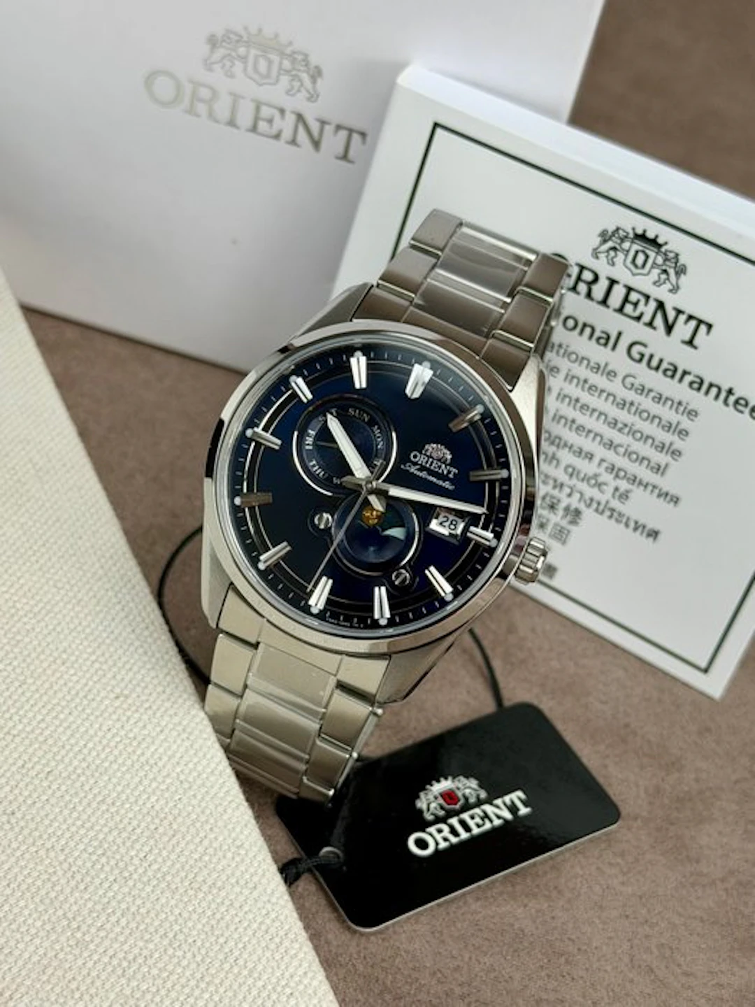 Orient - Stretto Sun & Moon Automatic Day/Date...