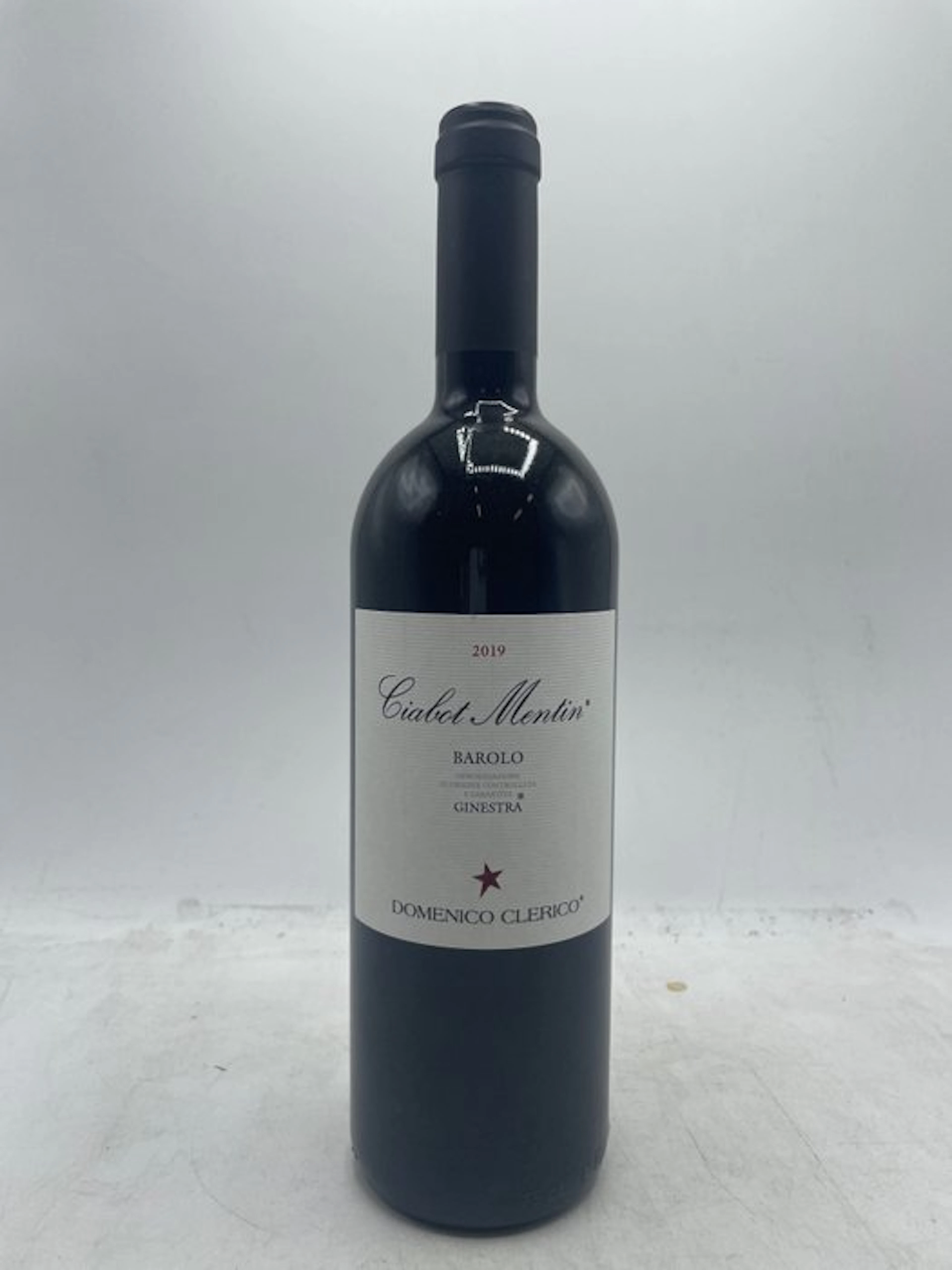 2019 Domenico Clerico, Ciabot Mentin Ginestra - Barolo DOCG - 1 Bottle (0.75L)