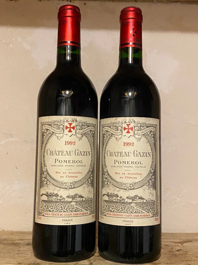 1992 Château Gazin - Pomerol - 2 Bottles (0.75L)