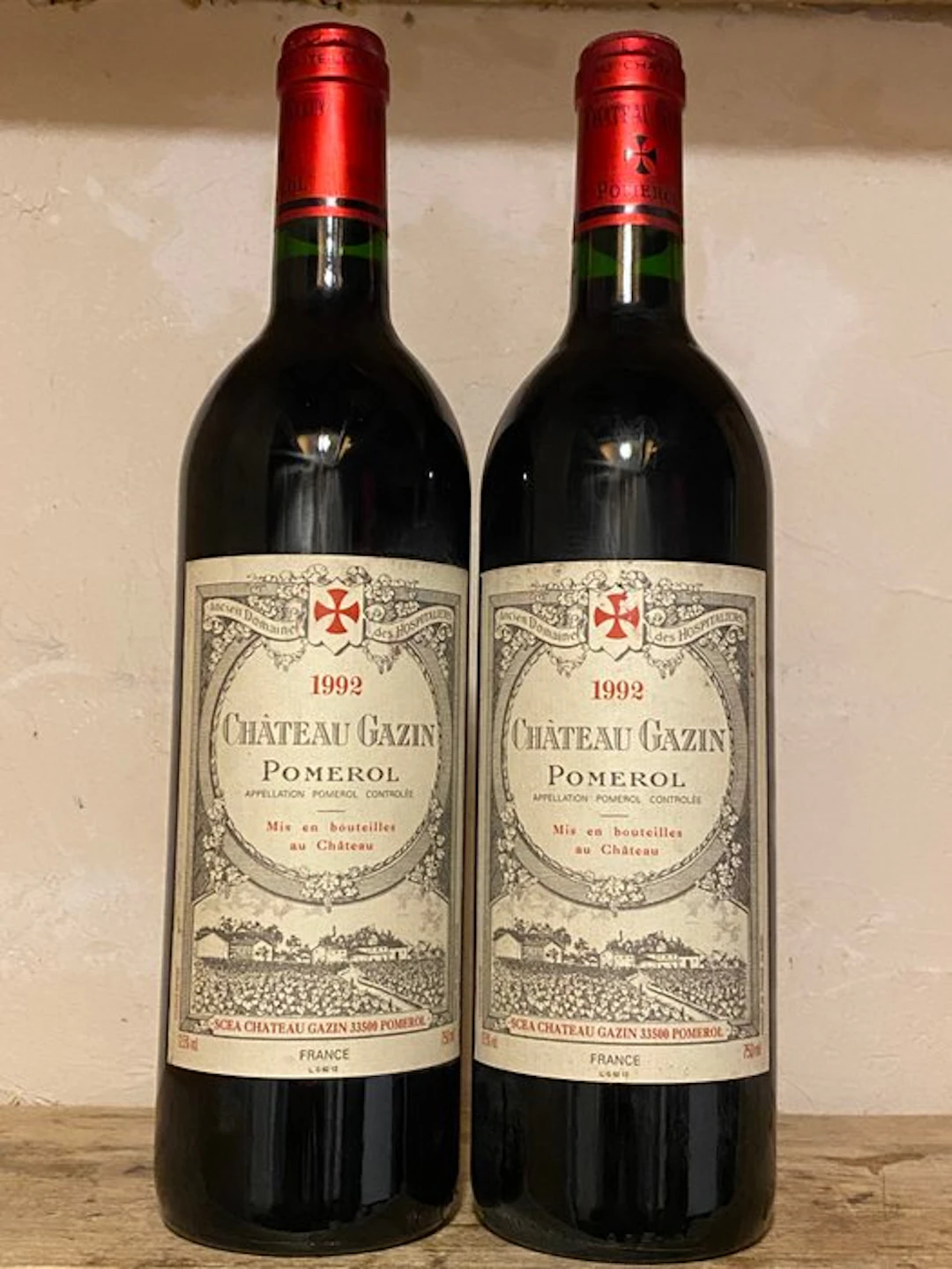 1992 Château Gazin - Pomerol - 2 Bottles (0.75L)