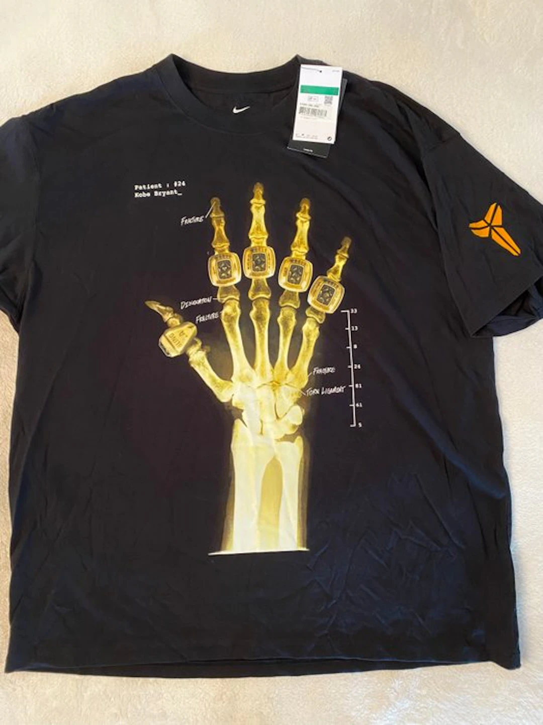 Kobe Bryant - Skeleton NBA 5 Rings XL - Basketball