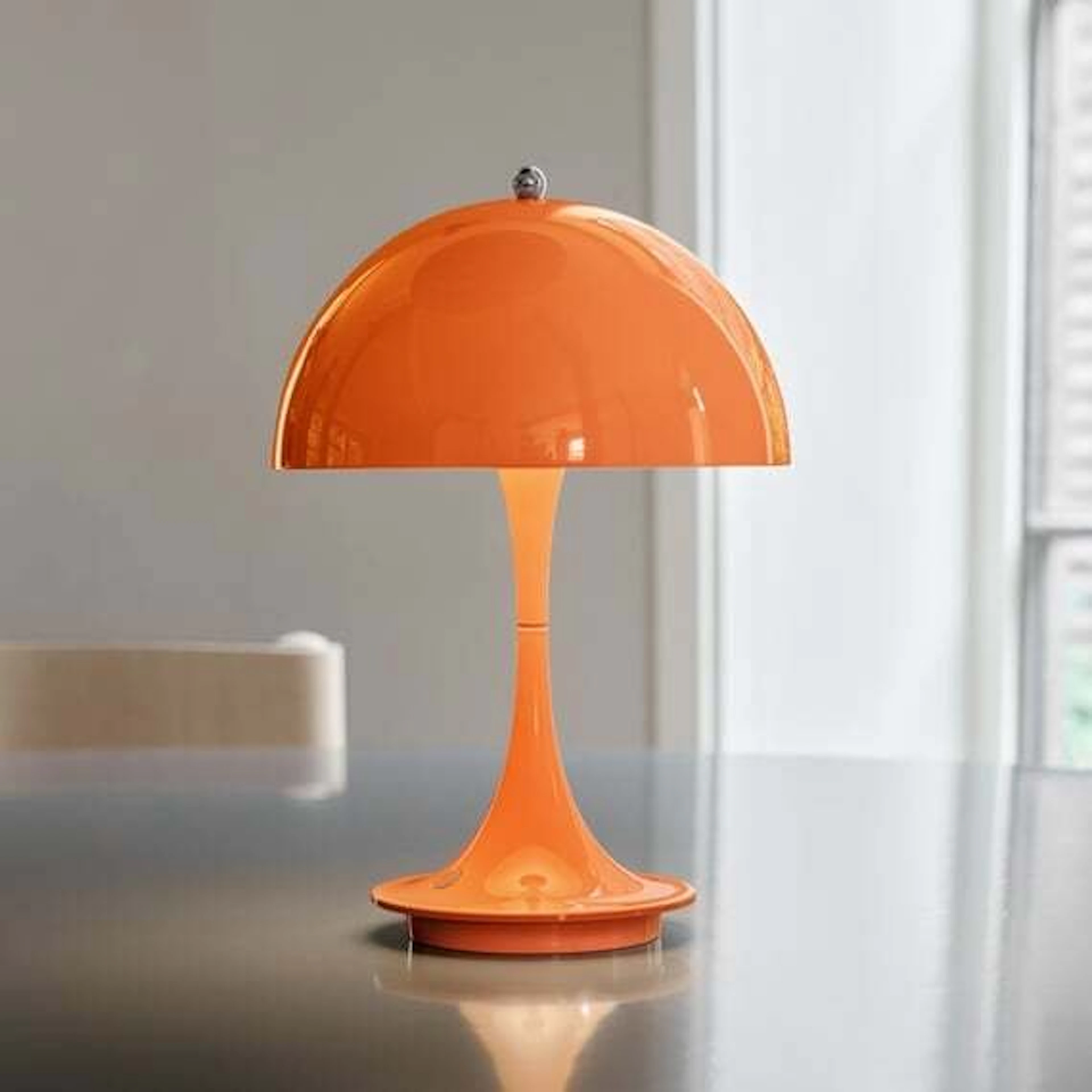 Louis Poulsen - Verner Panton - Table lamp - orange opal...