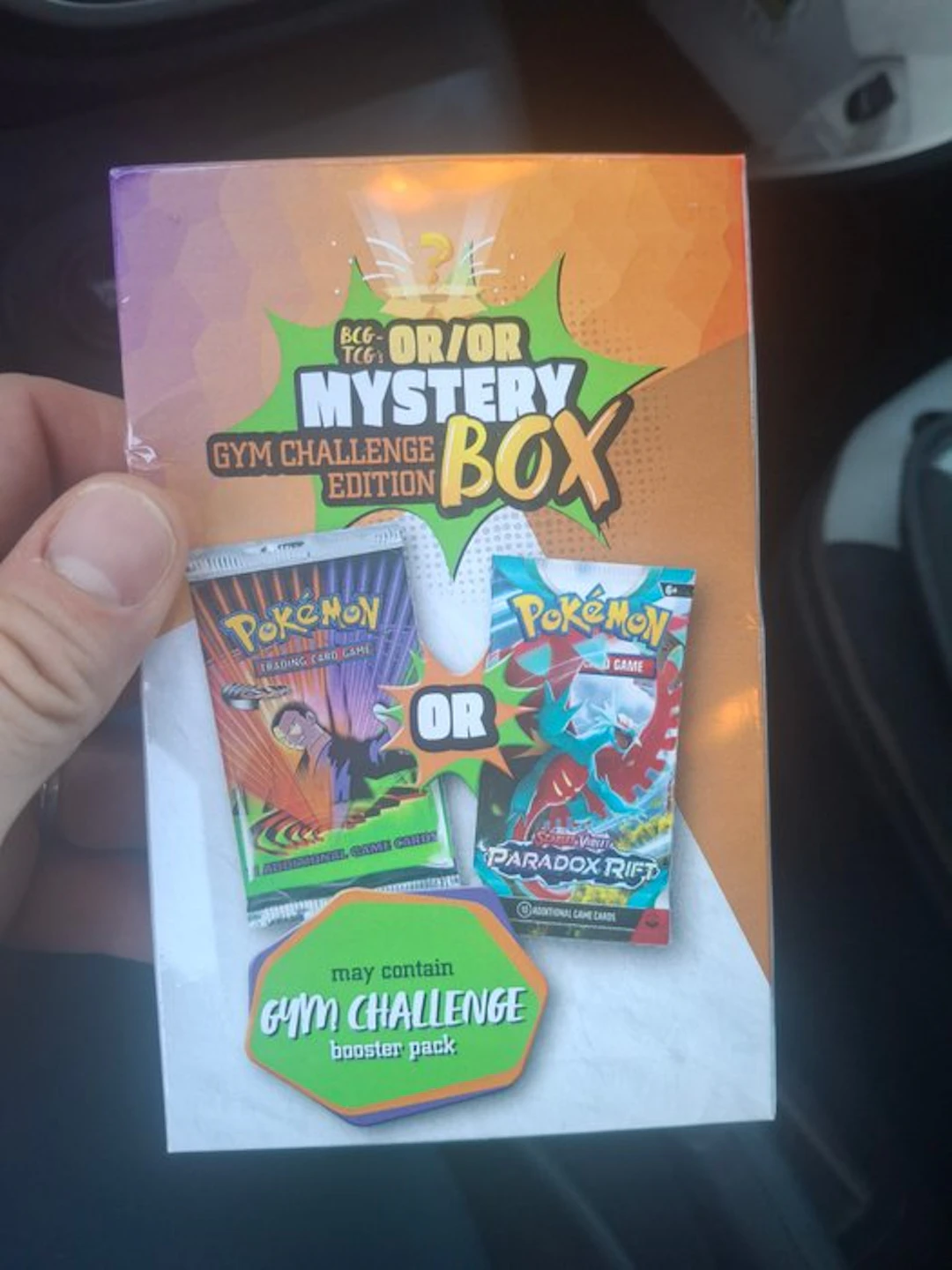 Pokémon - 1 Mystery box - OR/OR Mystery Box Gym Challenge Edition
