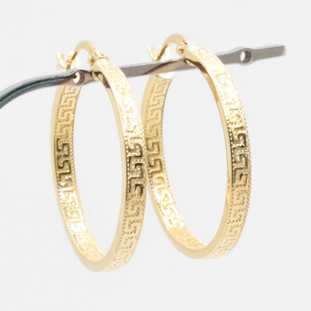 No reserve price - Earrings - 18 kt. Yellow gold