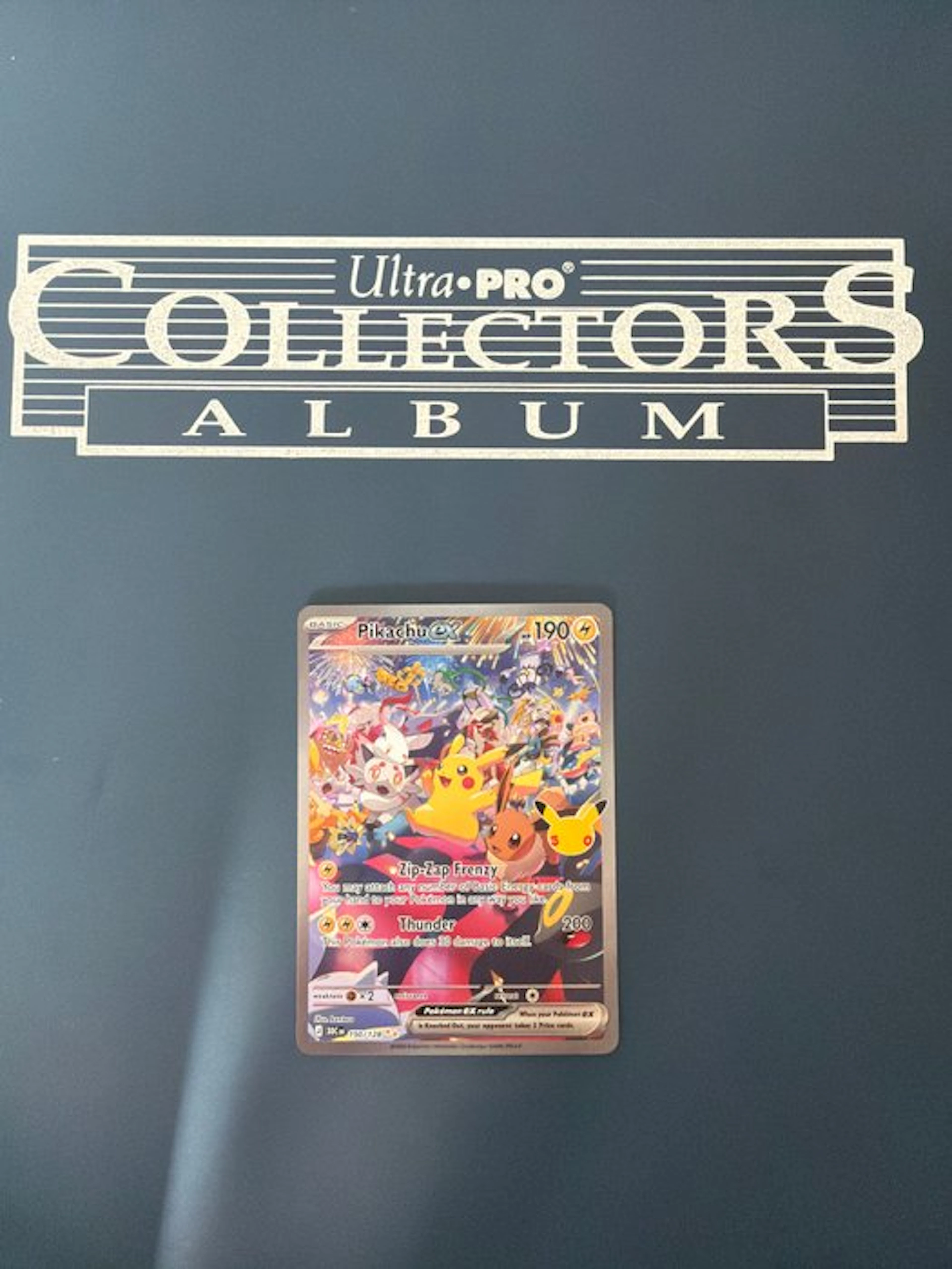 Pokémon - 1 Card - Pikachu 150/128 Foil, Full art, Secret rare - Various sets
