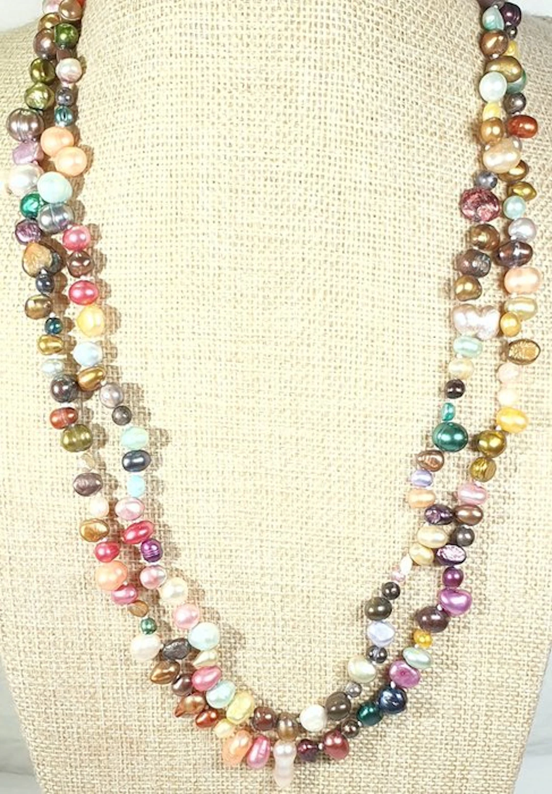 Freshwater Multicolor Pearls - VERY LONG - Symbol of...