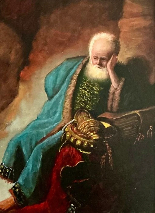 Otto Bosman (XX) naar Rembrandt van Rijn - Jeremia...