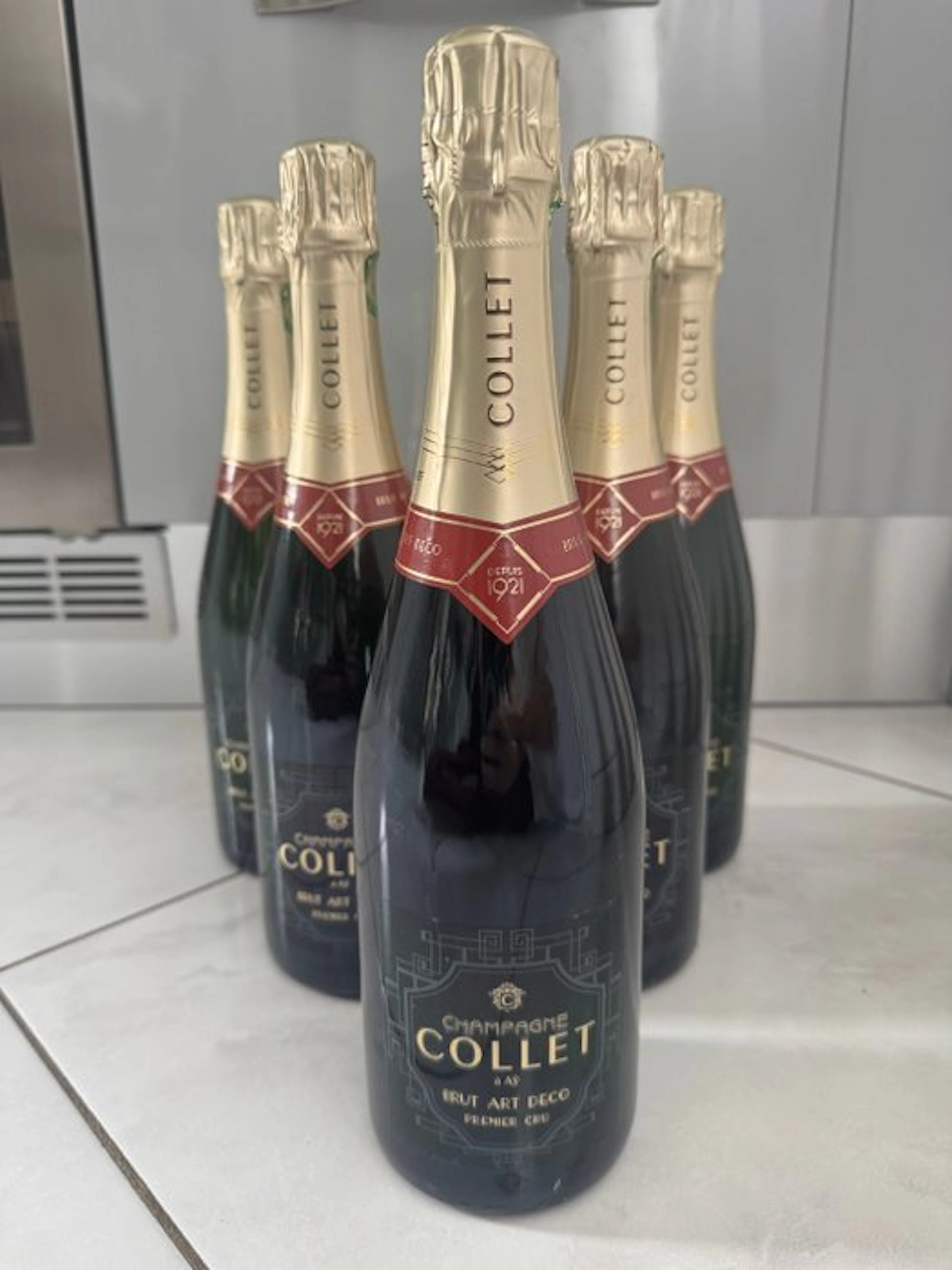 Collet, Champagne Collet Art deco Premier Cru - Champagne...