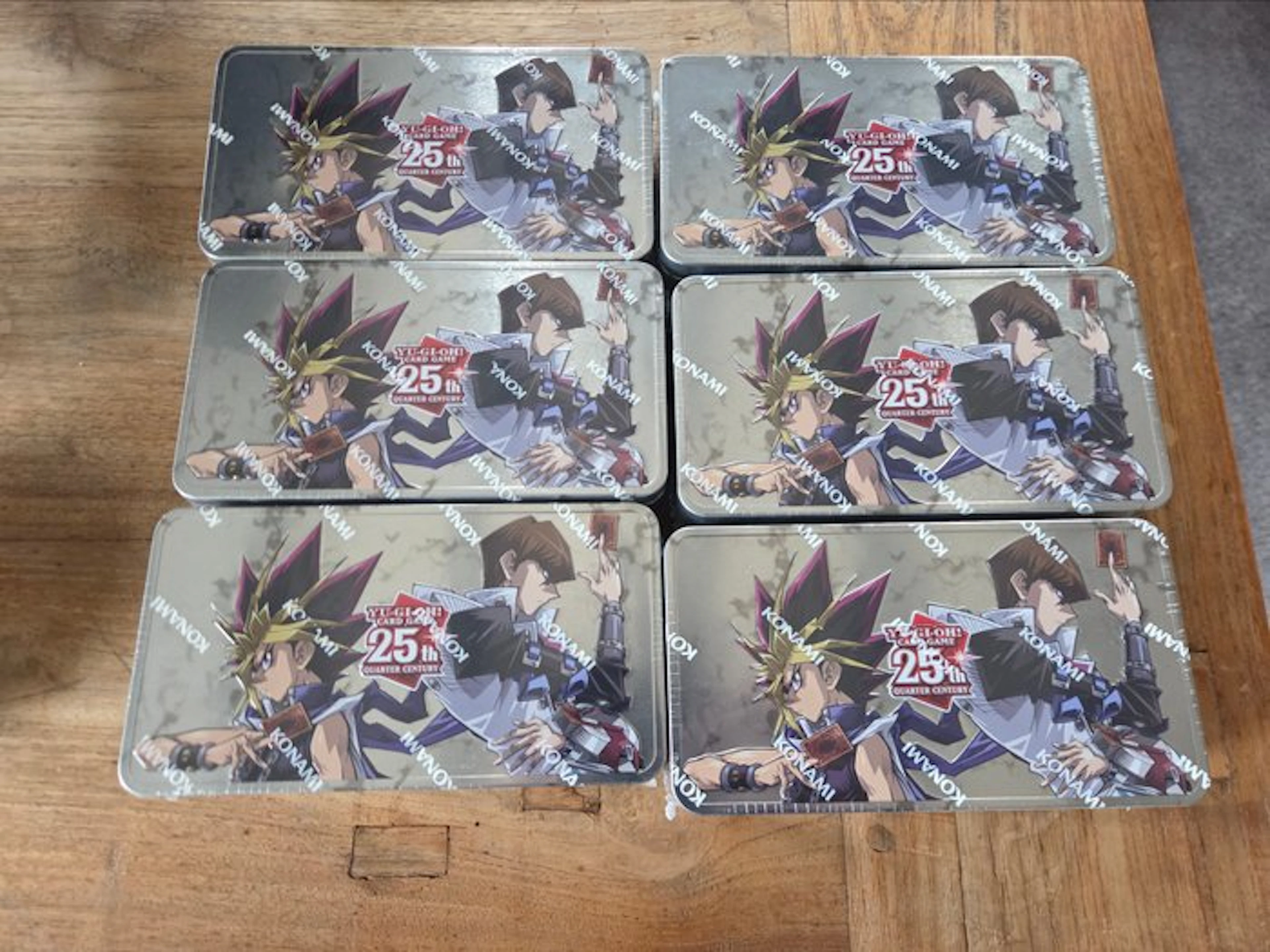 Konami - 6 Sealed box - Yu-Gi-Oh!