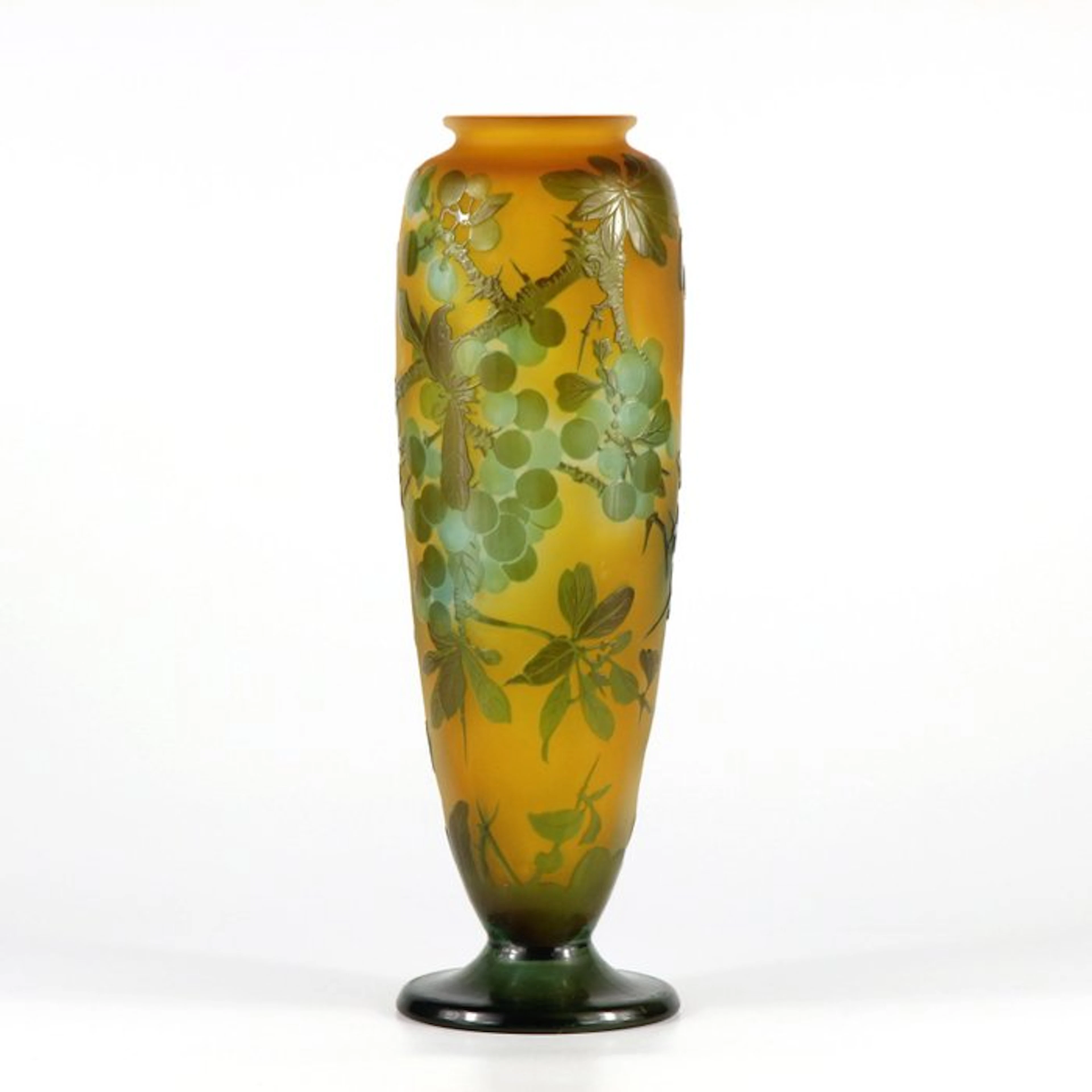 Emile Gallé, Établissements Gallé - Vase - Glass