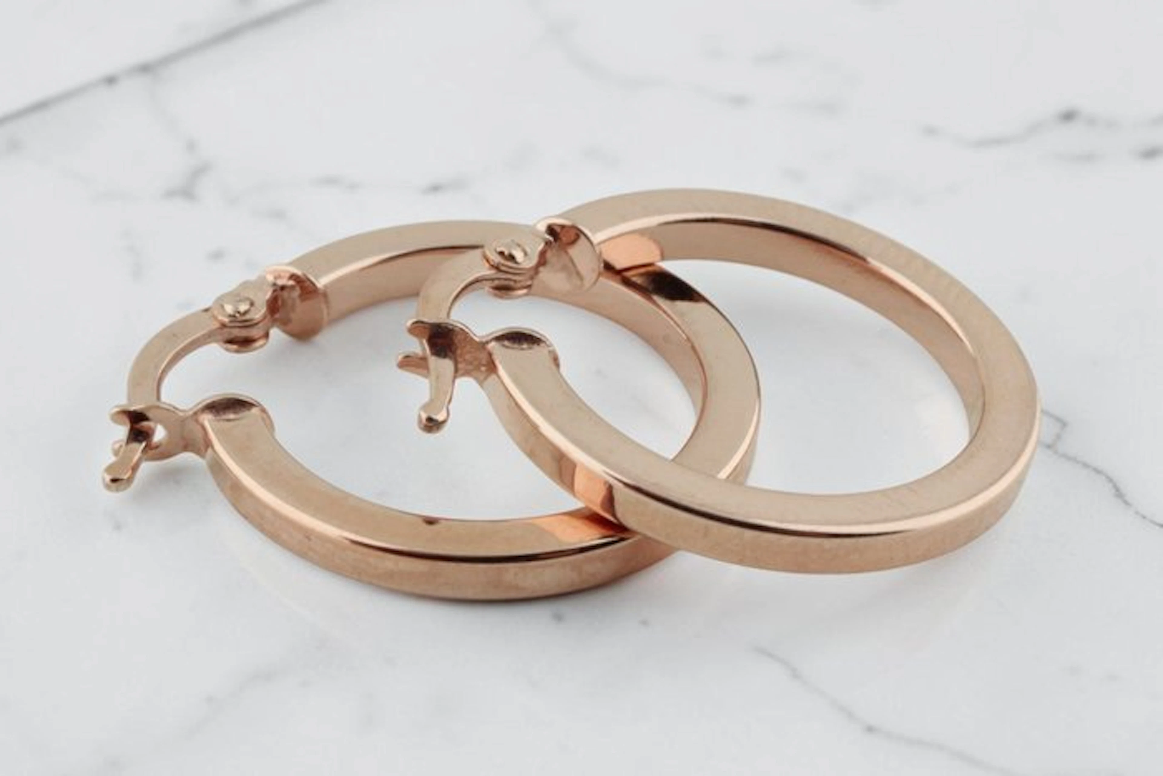 Earrings - 18 kt. Rose gold