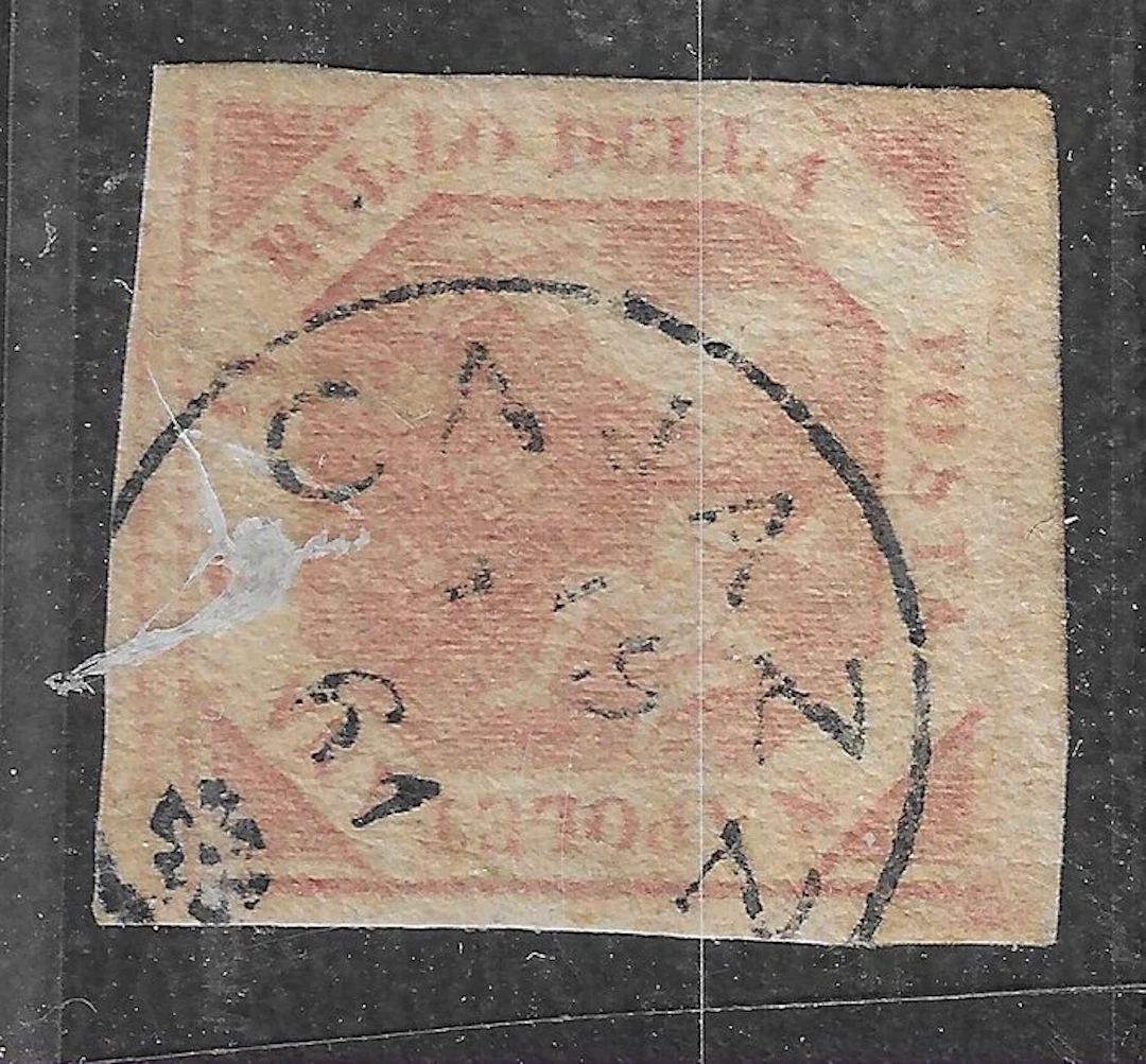 Italian Ancient States - Naples 1858 - Extremely Rare...