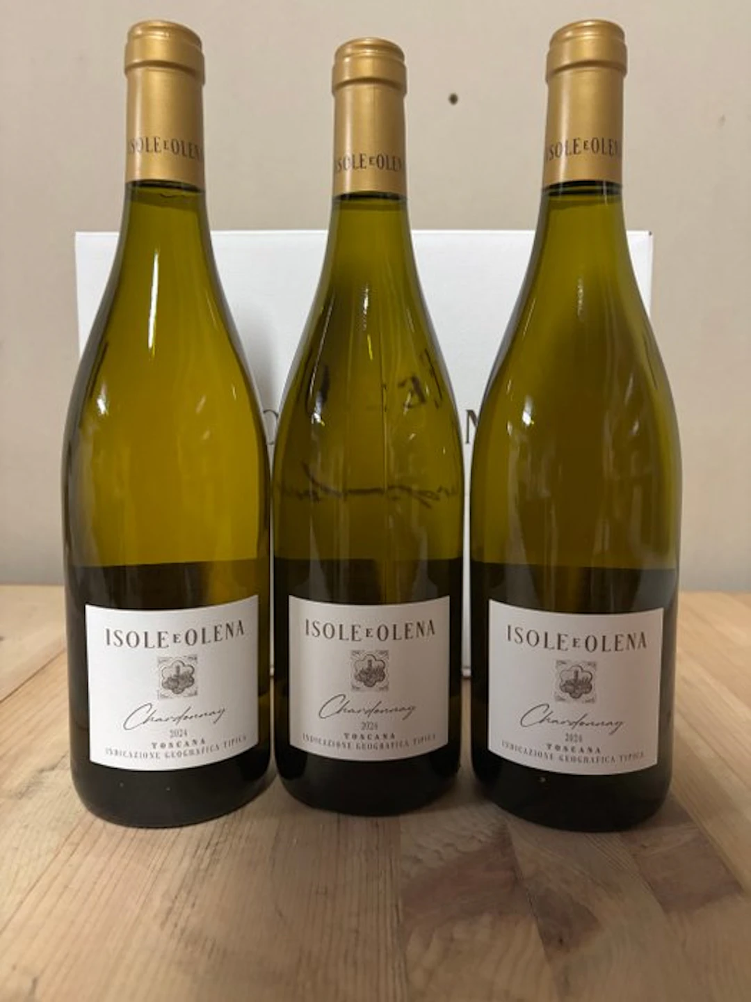 2024 Isole e Olena Chardonnay - Tuscany IGT - 3 Bottles (0.75L)