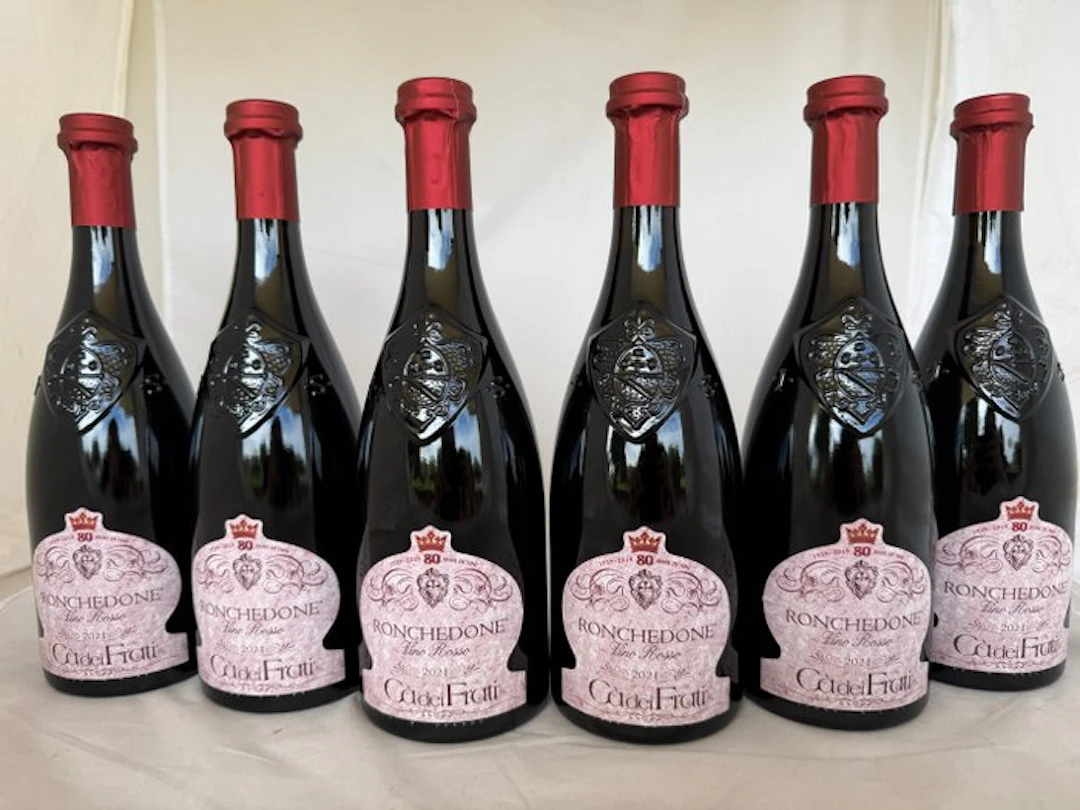 2022 Ca dei Frati Ronchedone Vino Rosso - Lombardy - 6 Bottles (0.75L)