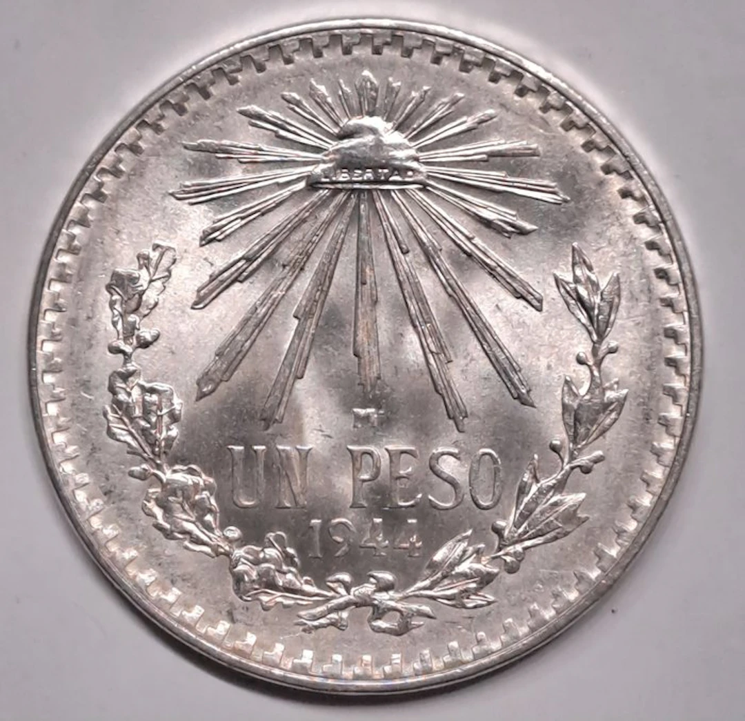 Mexico. 1 Peso 1944 (No reserve price)