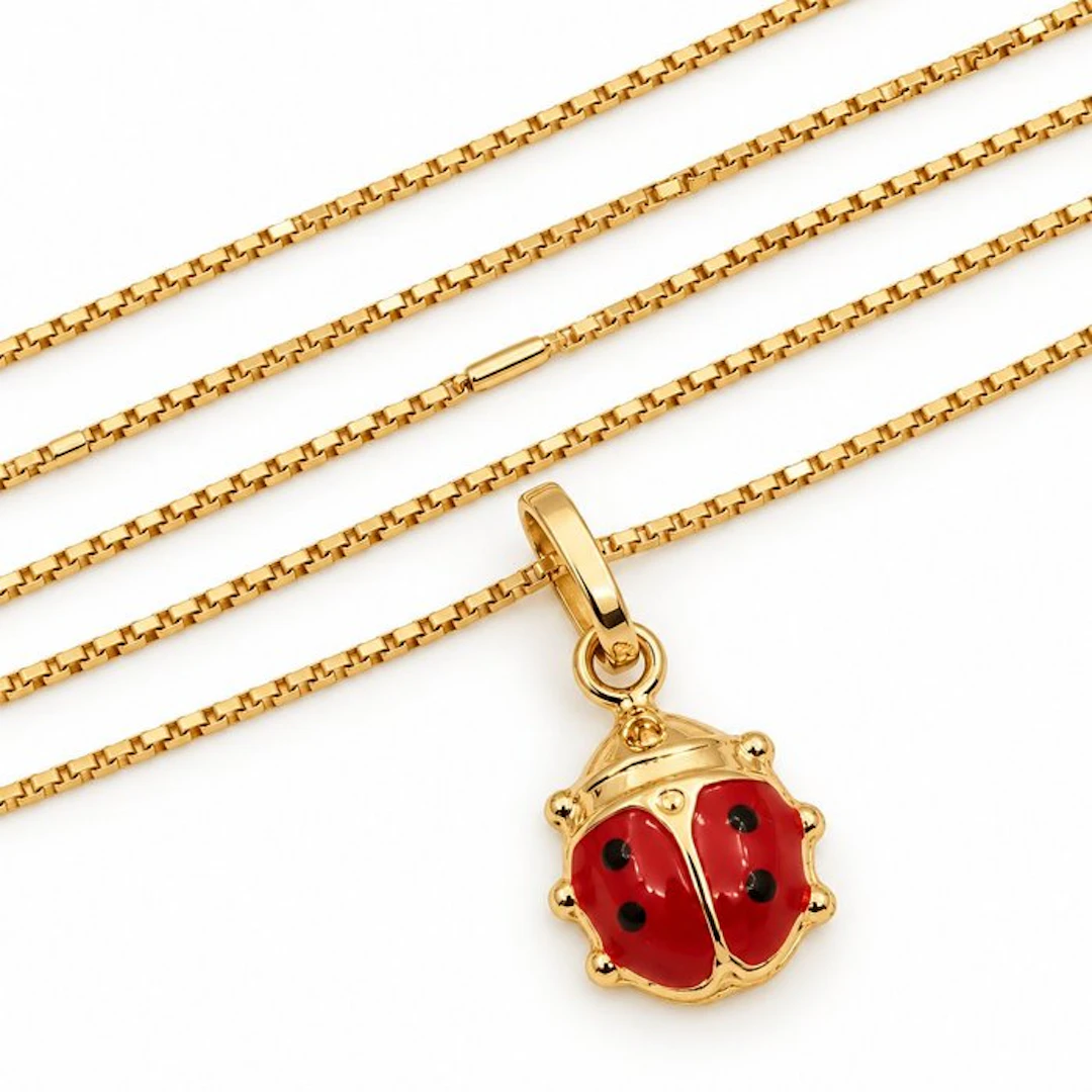 No reserve price - Necklace with pendant - 18 kt