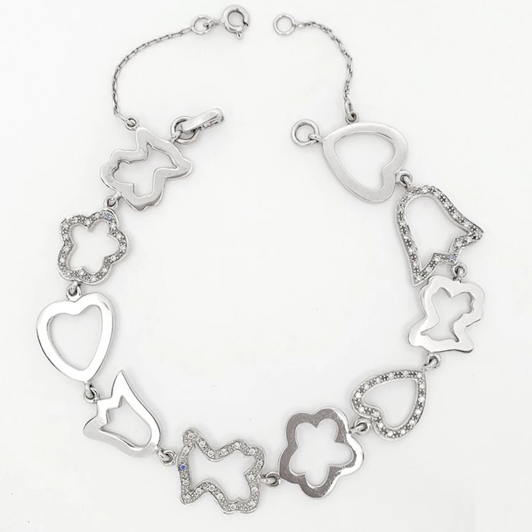 Tous - Bracelet - Ares - 18 kt. White gold - 0.53ct. tw. Diamond (Natural)