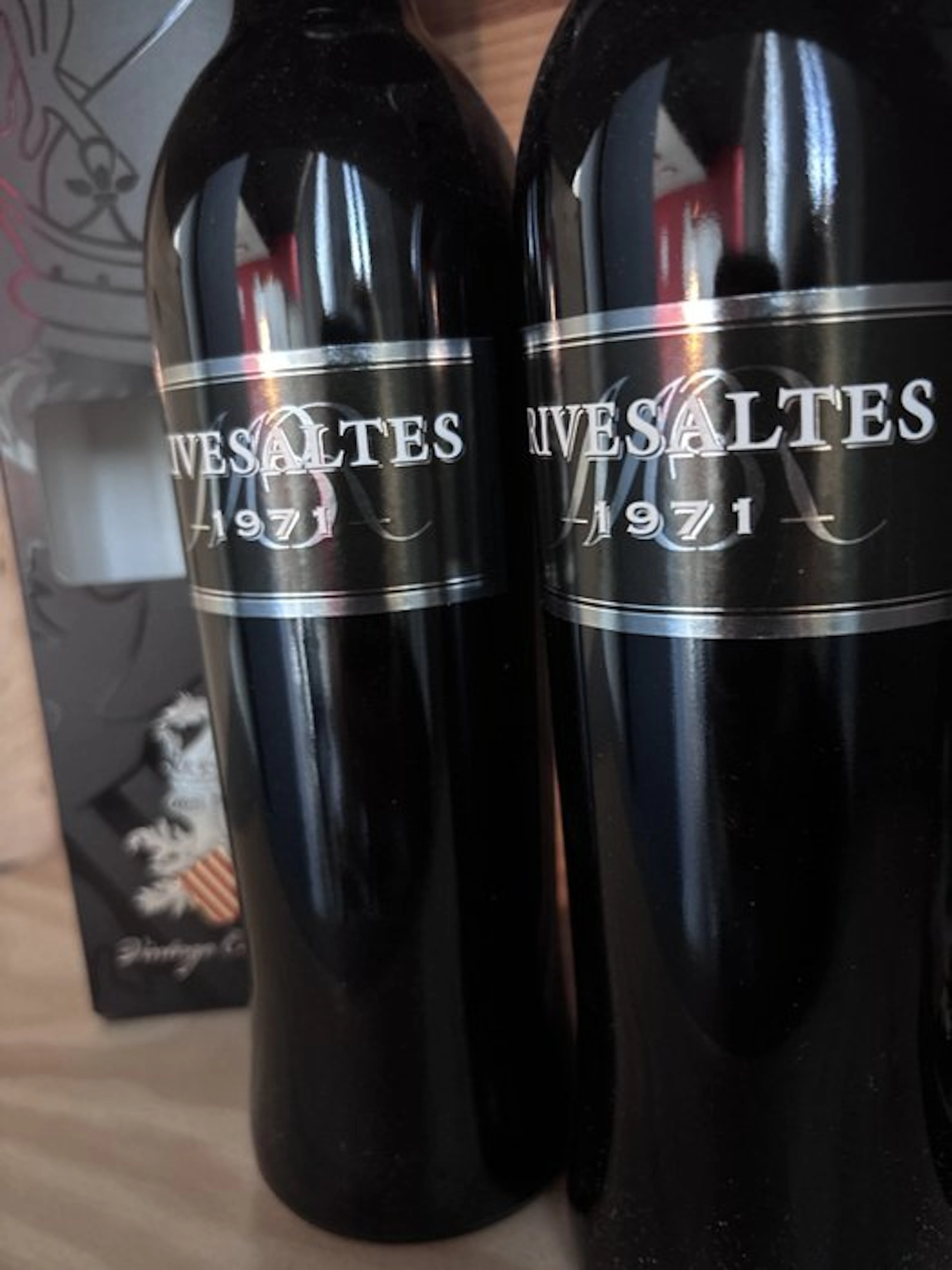 1971 AOP Rivesaltes (55 years old) - Roussillon, Rivesaltes - 2 Jennies (0.5L)