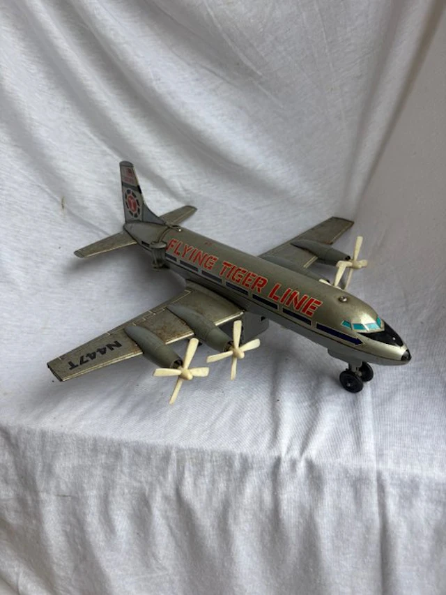 Vintage Flying Tiger Line N447T Blikken Vliegtuig – Made...